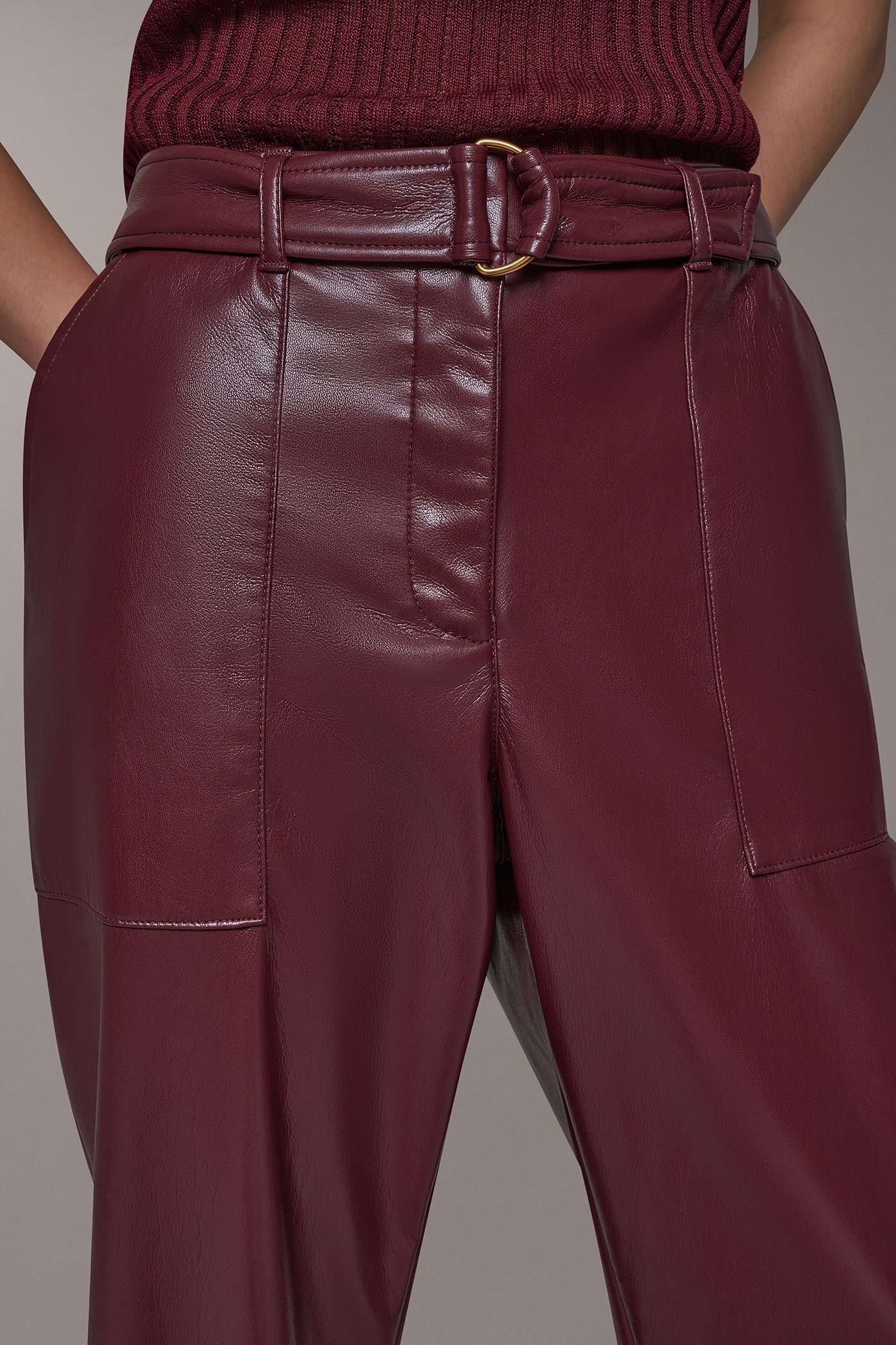 HIGH RISE RELAXED UTILITY PANT VIEW 5