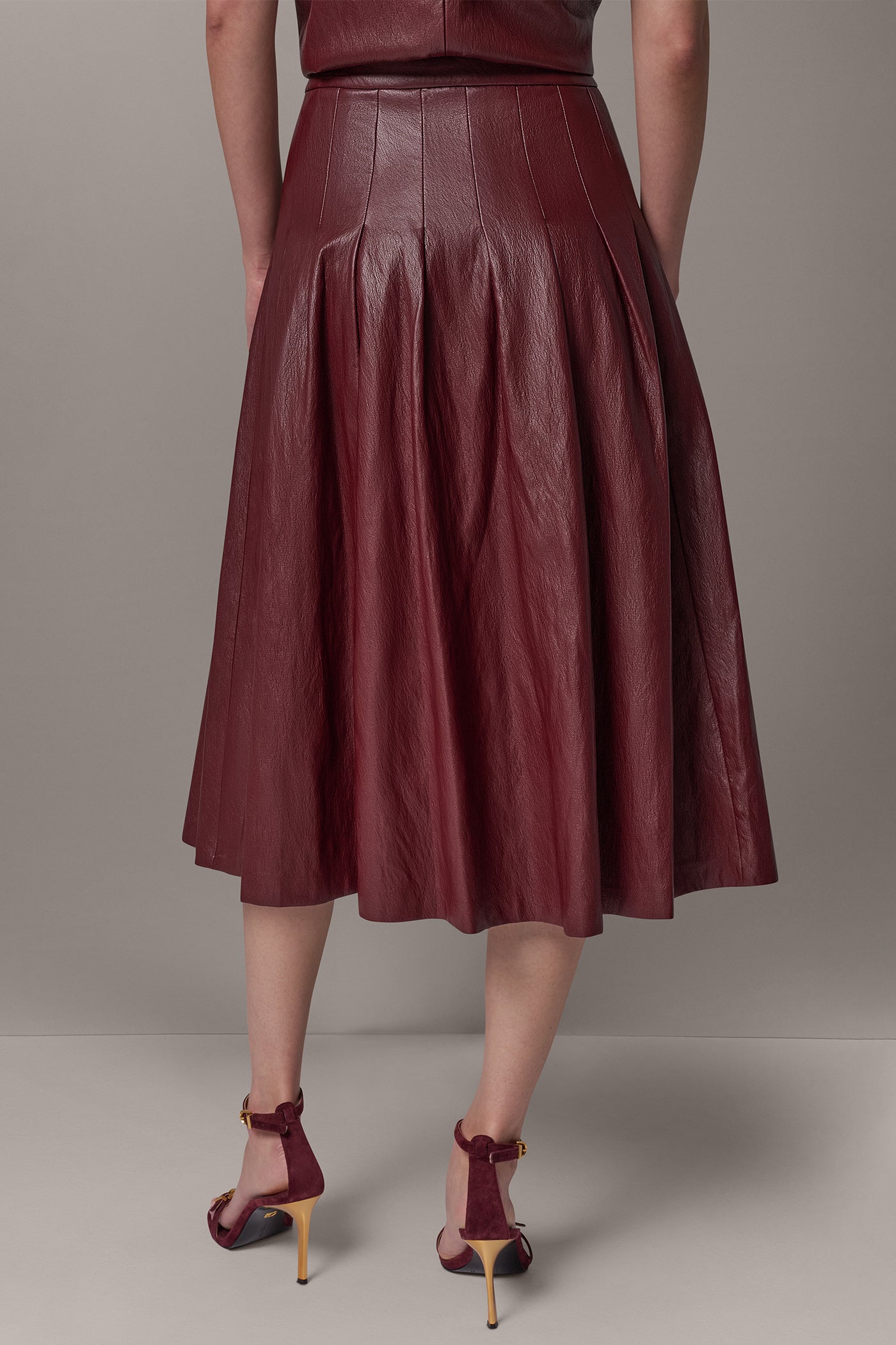 PLEATED SKIRT VIEW 3
