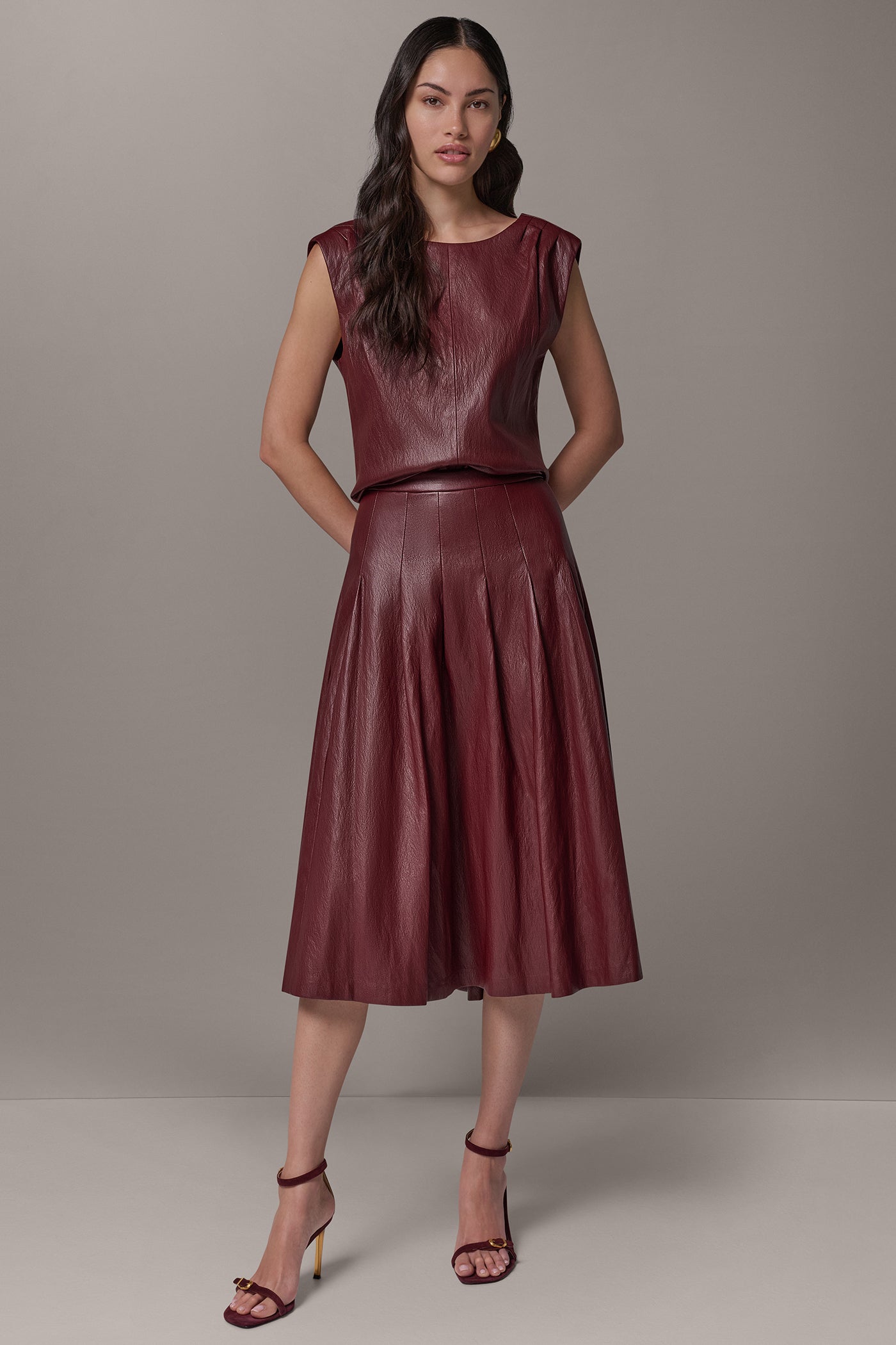 PLEATED SKIRT VIEW 6