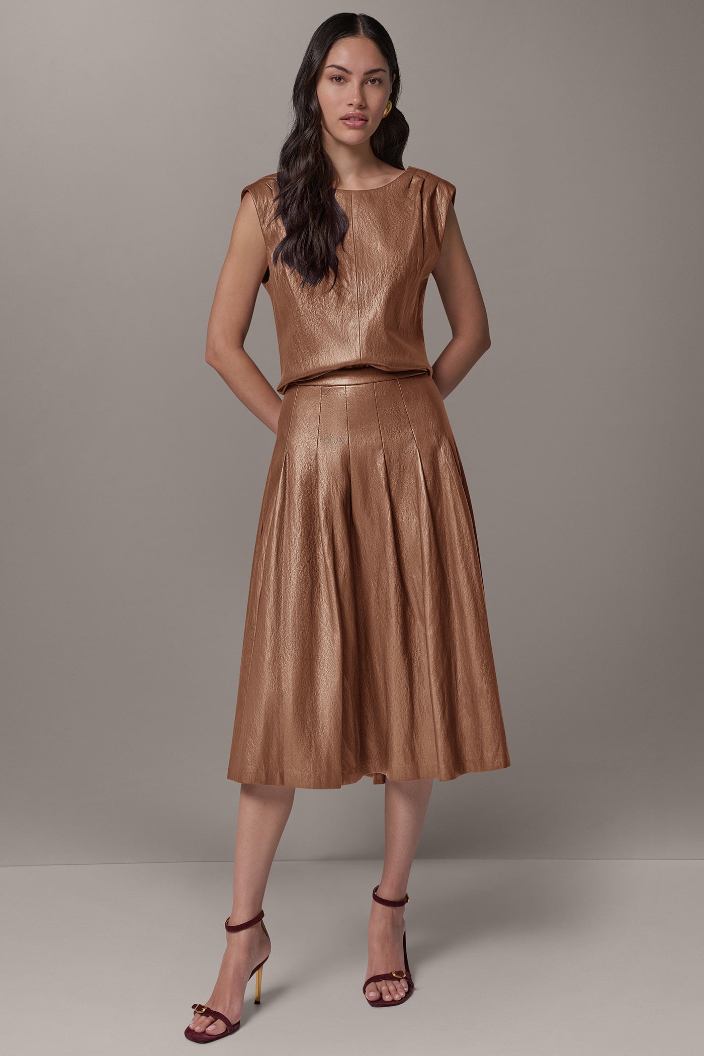 PLEATED SKIRT VIEW 6