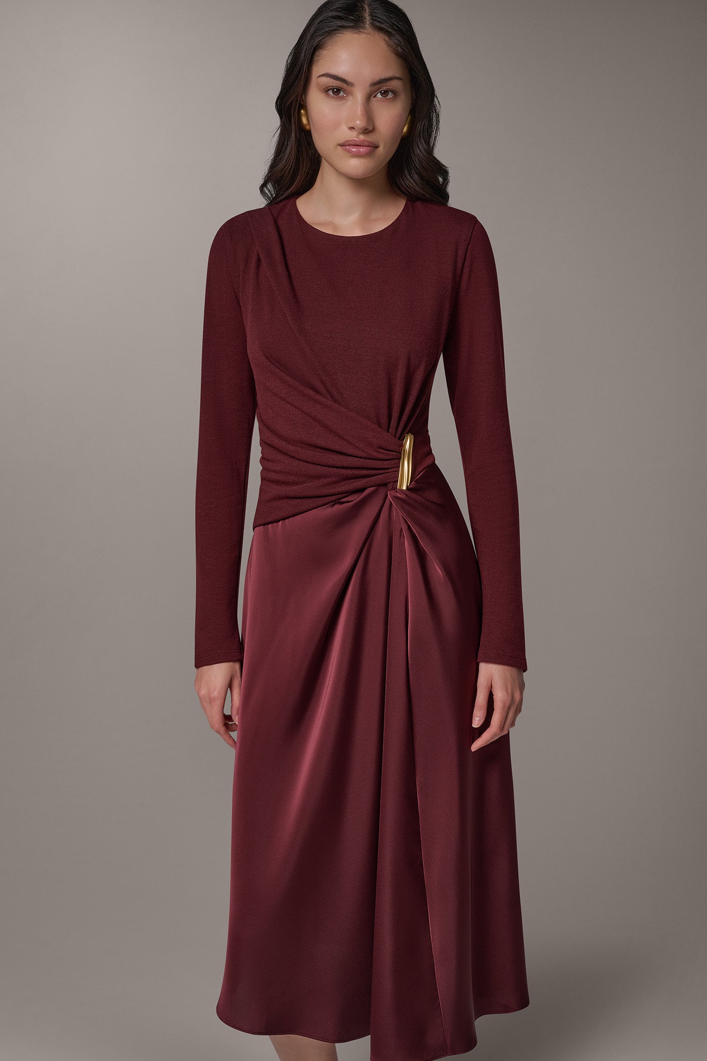 FIT-AND-FLARE MIDI DRESS VIEW 7