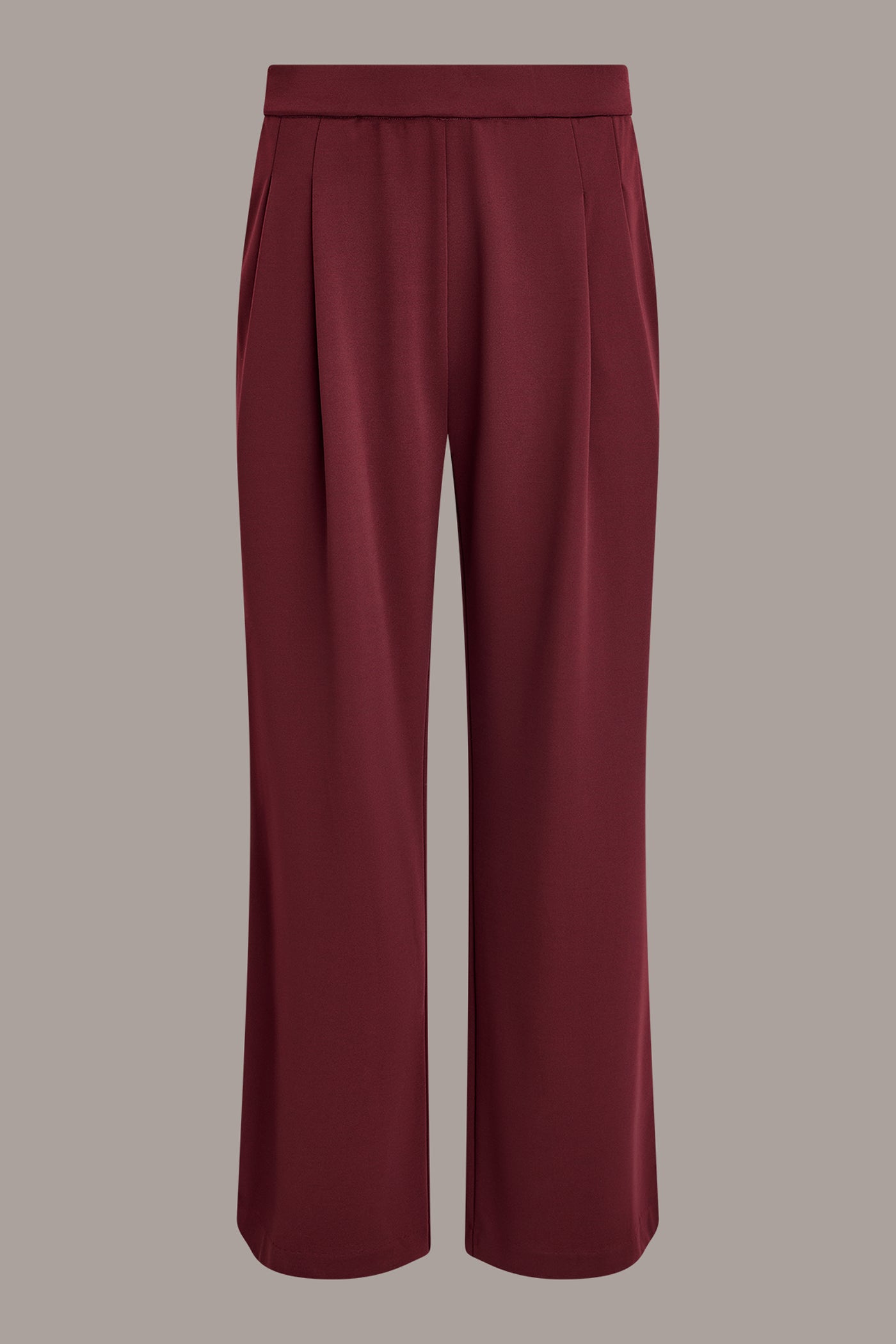 MID-RISE CRINKLE SATIN WIDE-LEG PANT VIEW 6