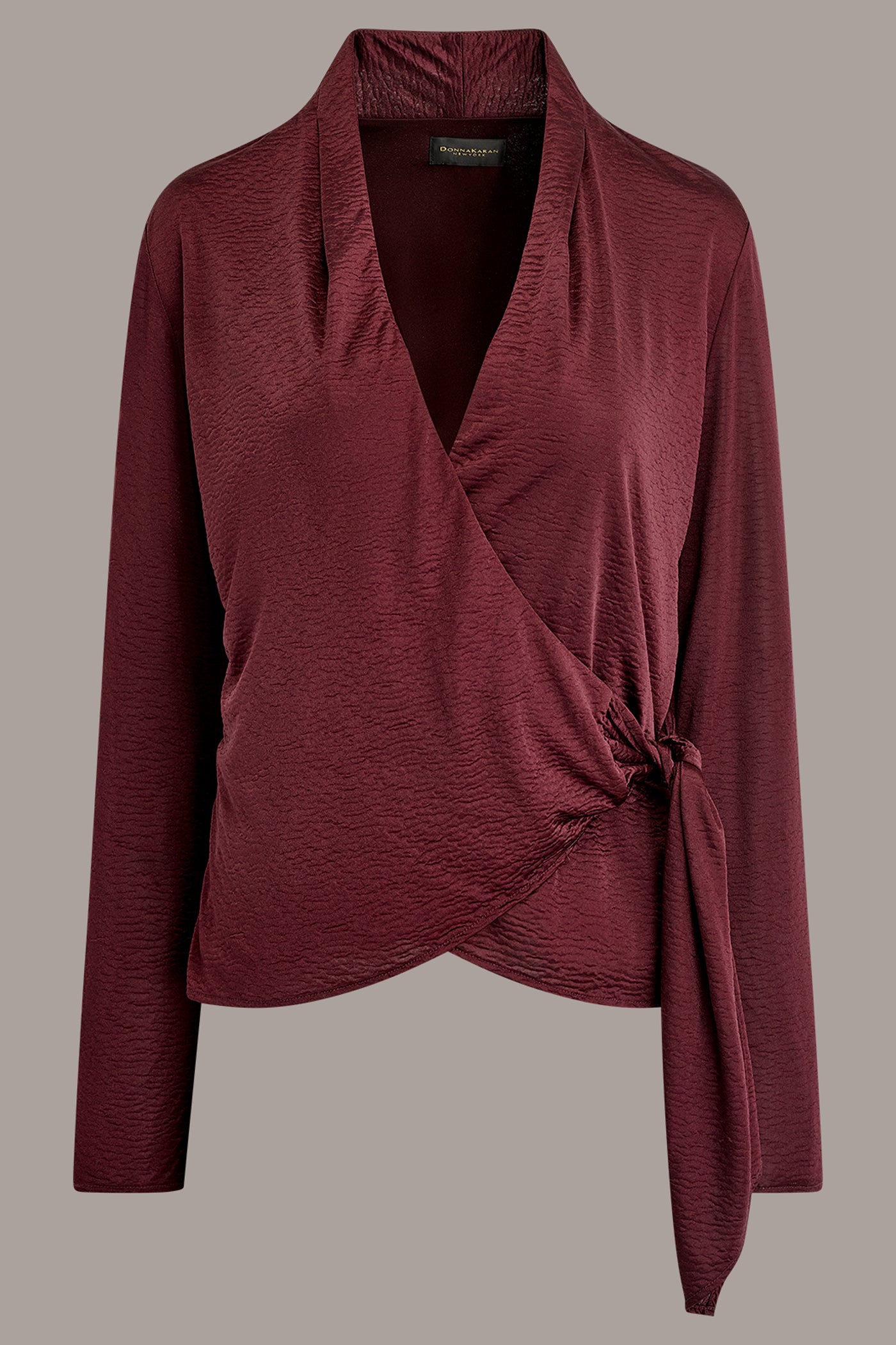 CRINKLE WRAP EFFECT BLOUSE VIEW 8 | Suits and Separates