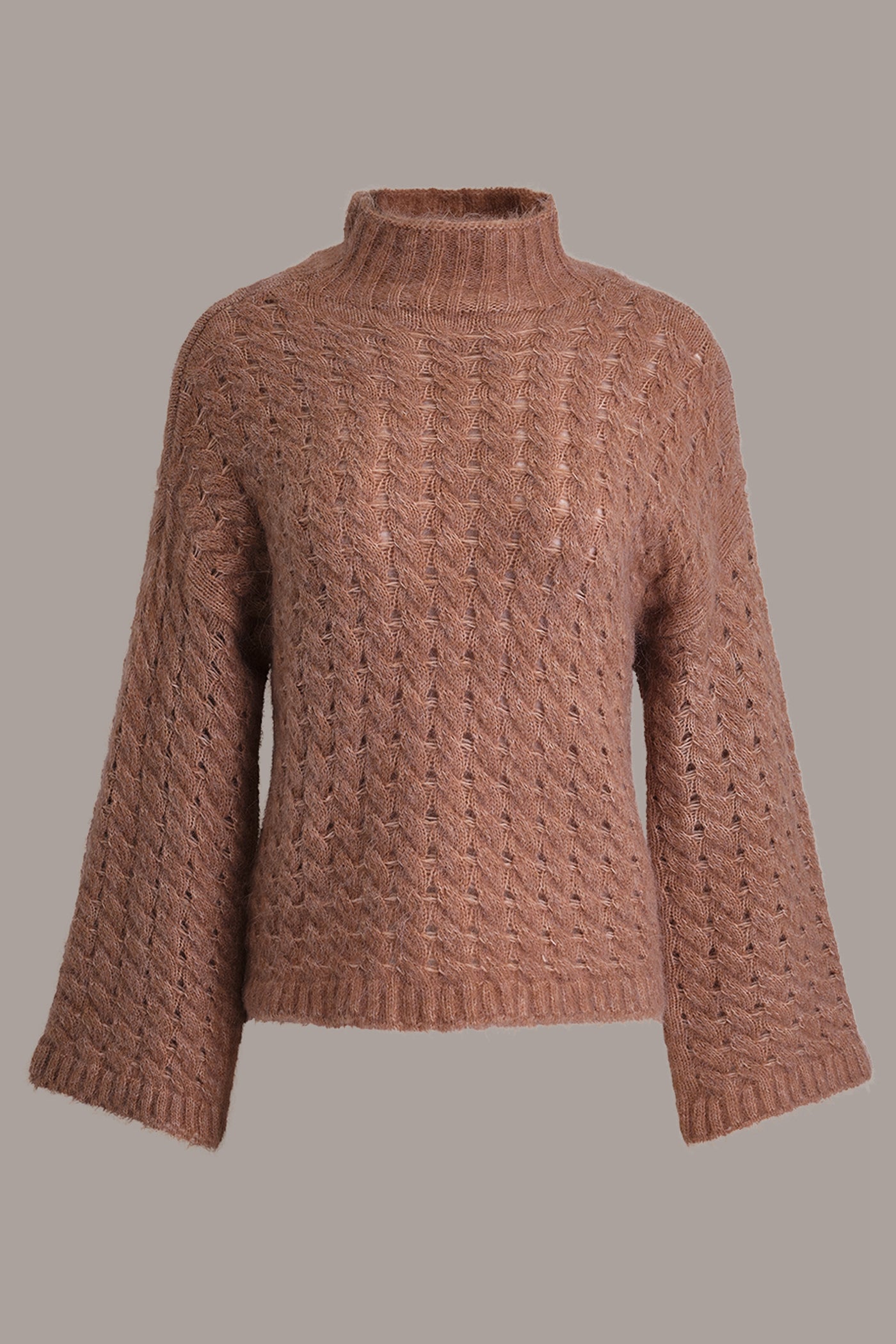 BASKET WEAVE SWEATER VIEW 8