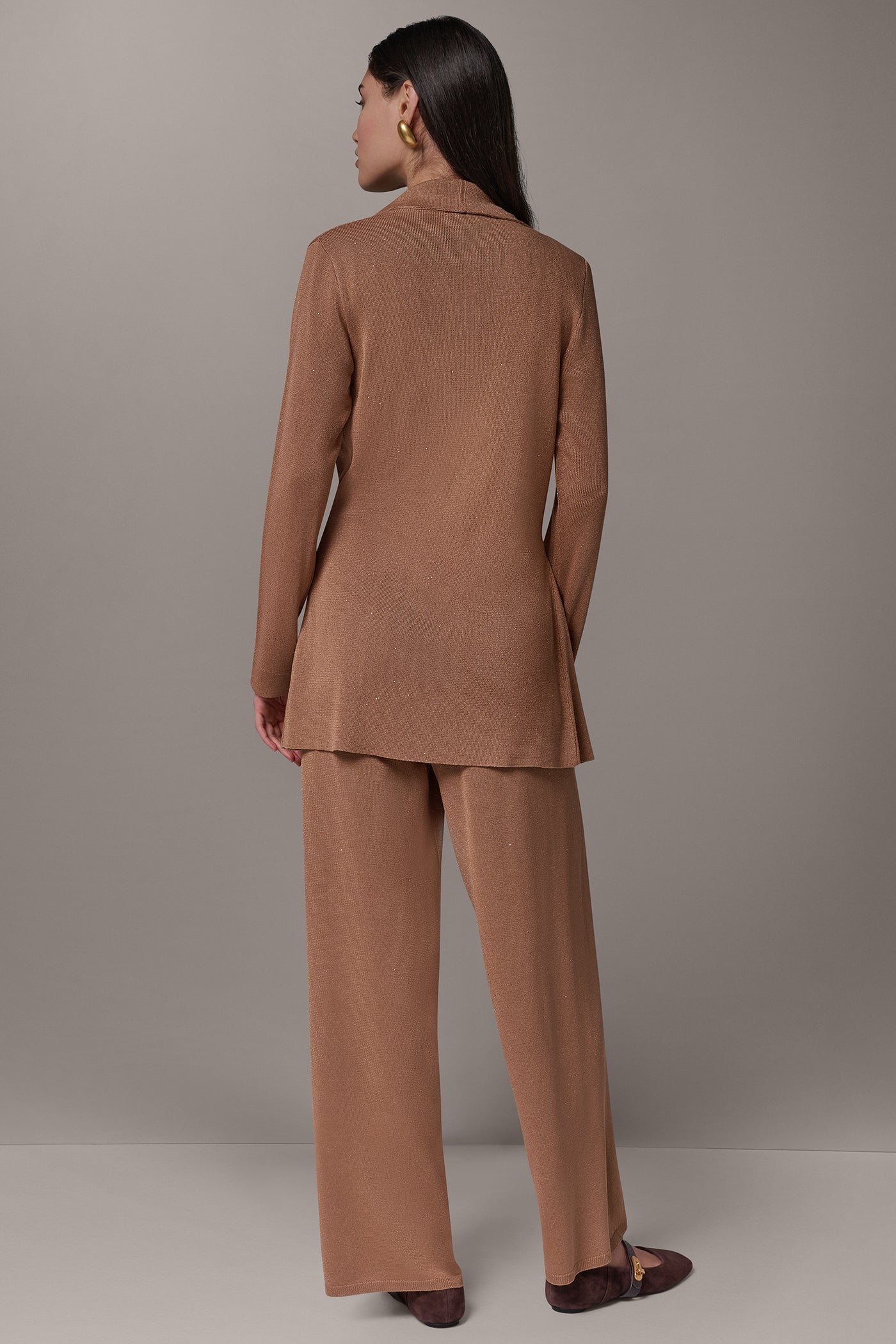 SEQUIN WRAP SWEATER JACKET VIEW 9