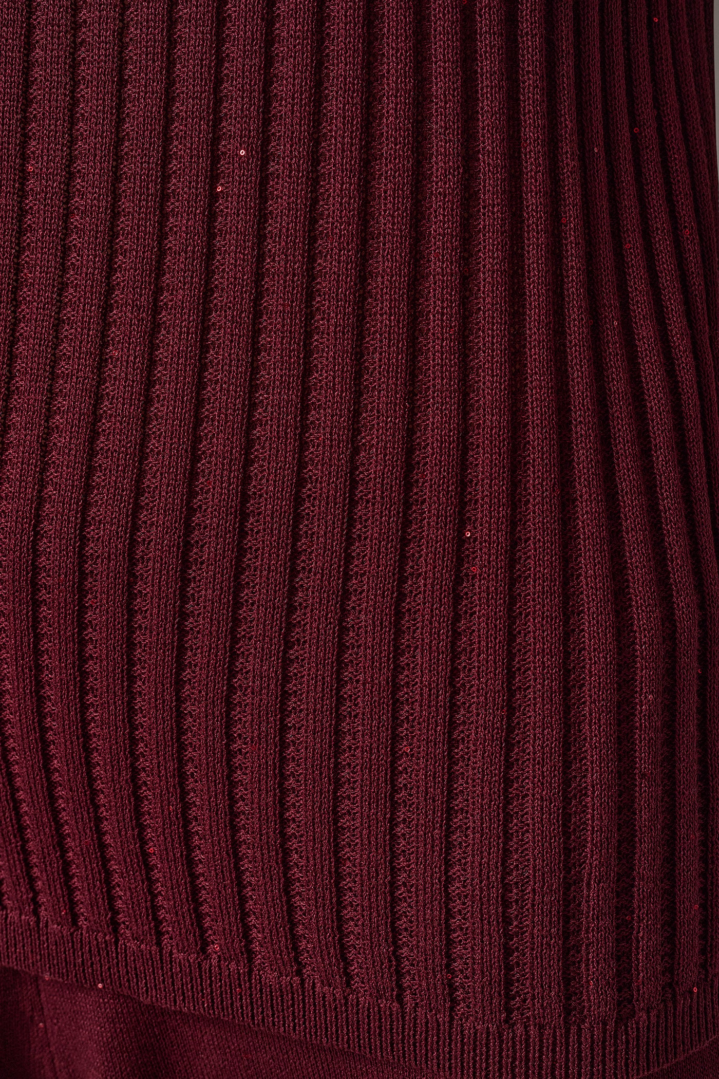 SEQUIN RIB SWEATER TANK VIEW 5