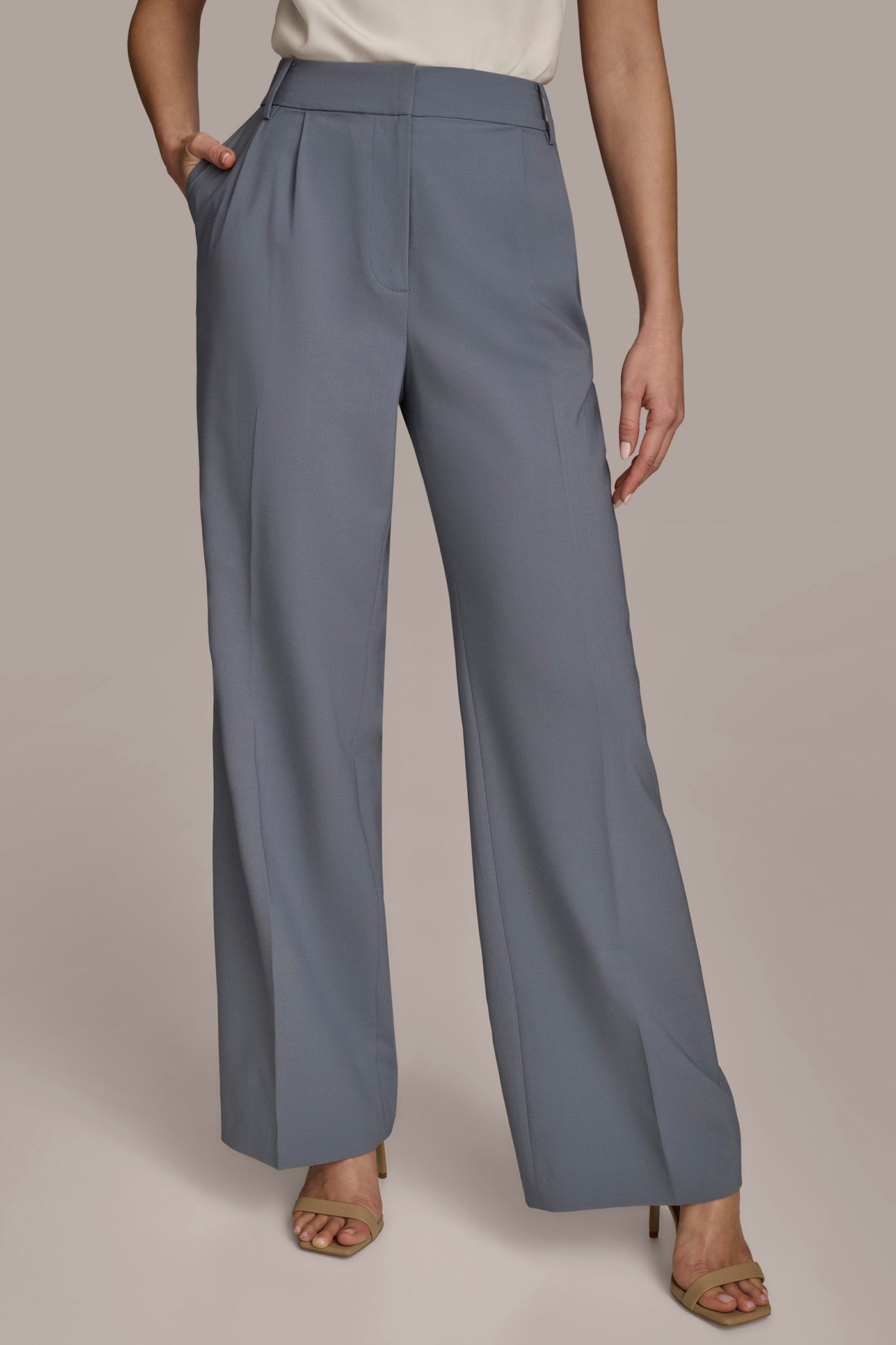 PLEATED WIDE LEG | View 1 | Sale Pants and Skirts