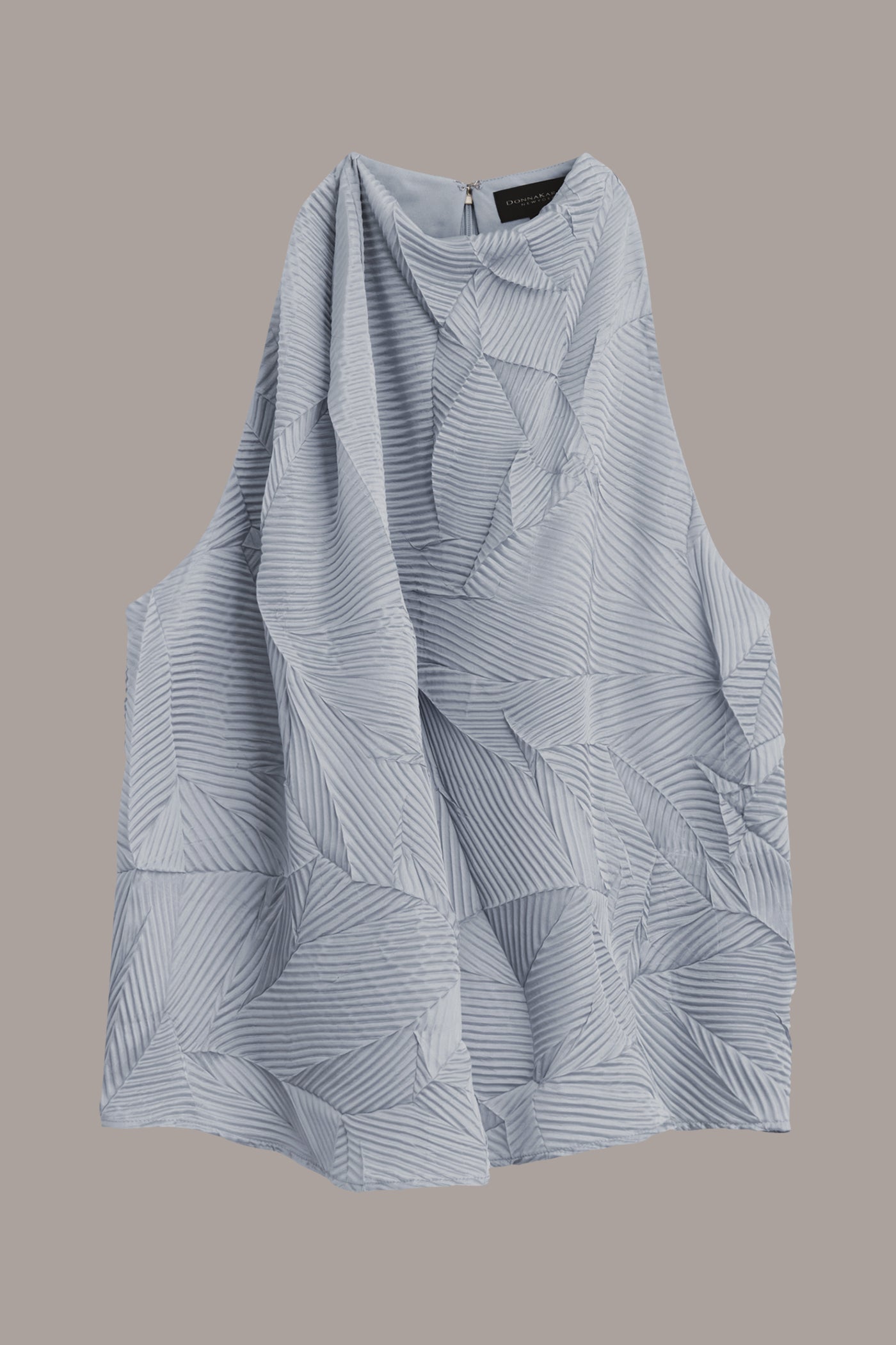 TEXTURED TOP WITH ANGLED HEM VIEW 7 | Last Chance