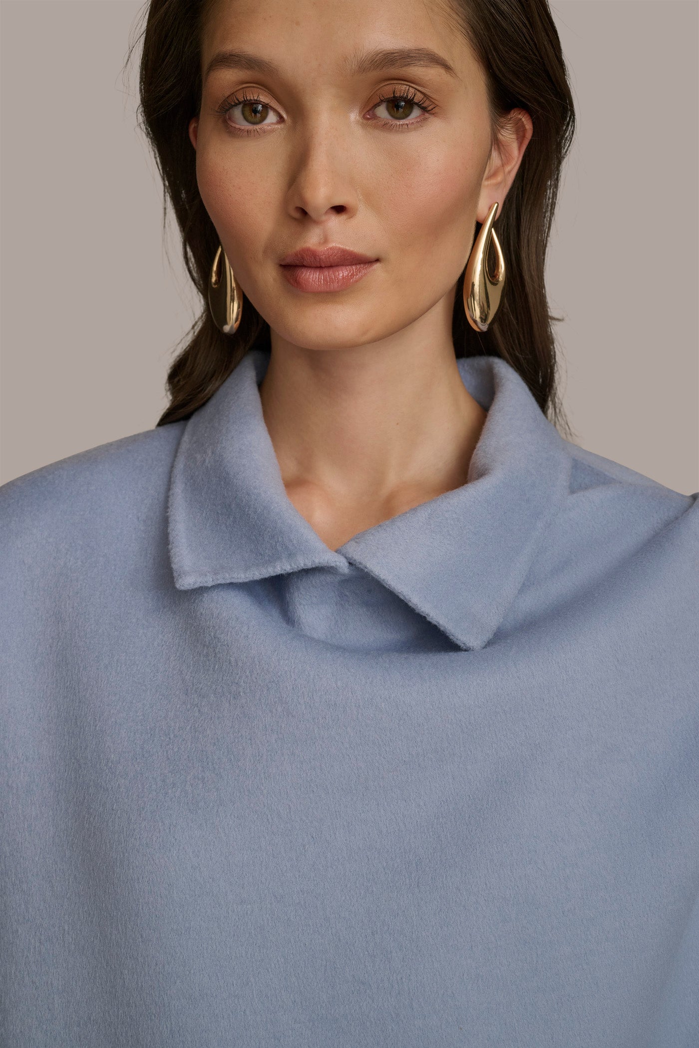 WRAP CAPE SWEATER VIEW 7 | SALE