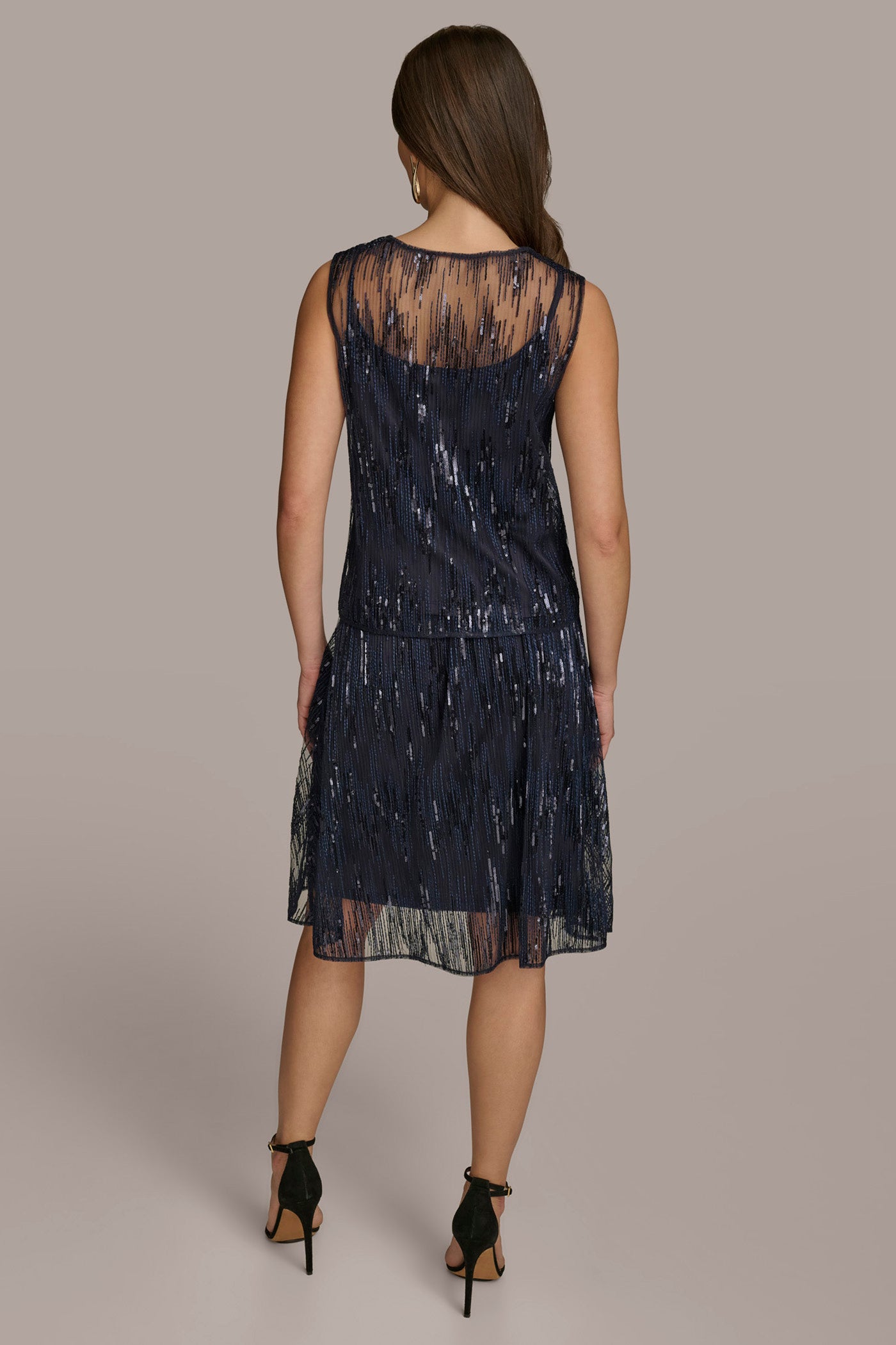 SEQUIN MESH TOP VIEW 5 | Last Chance