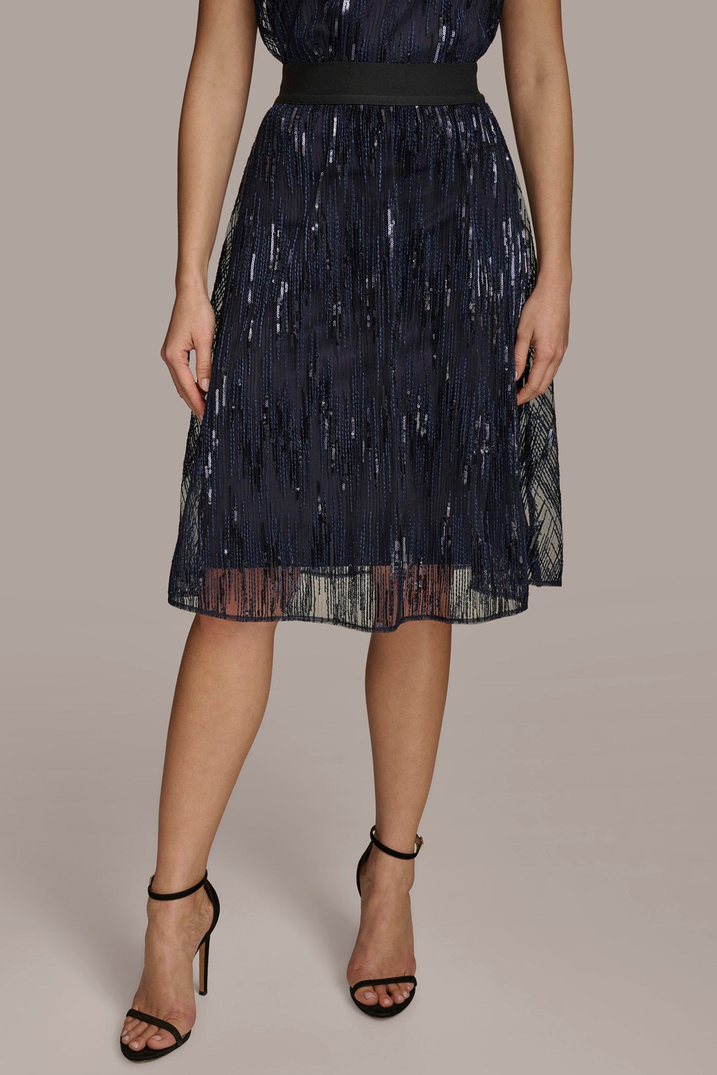 SEQUIN MESH SKIRT | View 1 | Last Chance