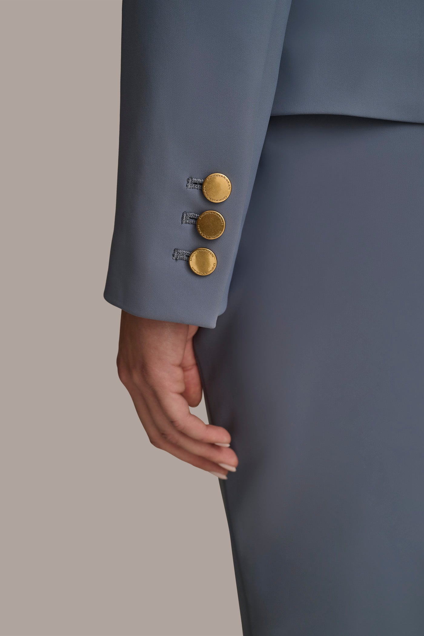 WRAP JACKET WITH BAR CLOSURE VIEW 7 | Last Chance