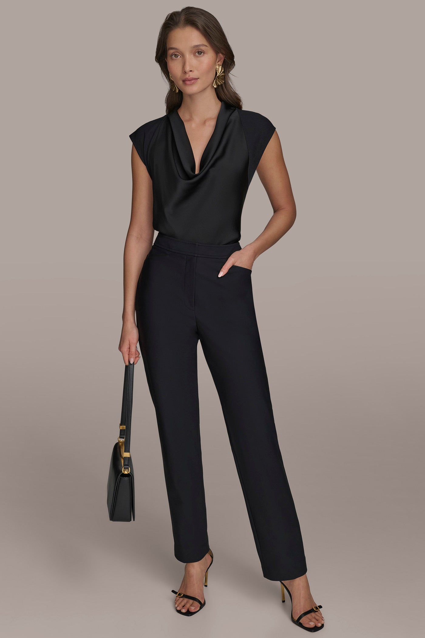 FLAT FRONT STRAIGHT PANT VIEW 6 | Pants