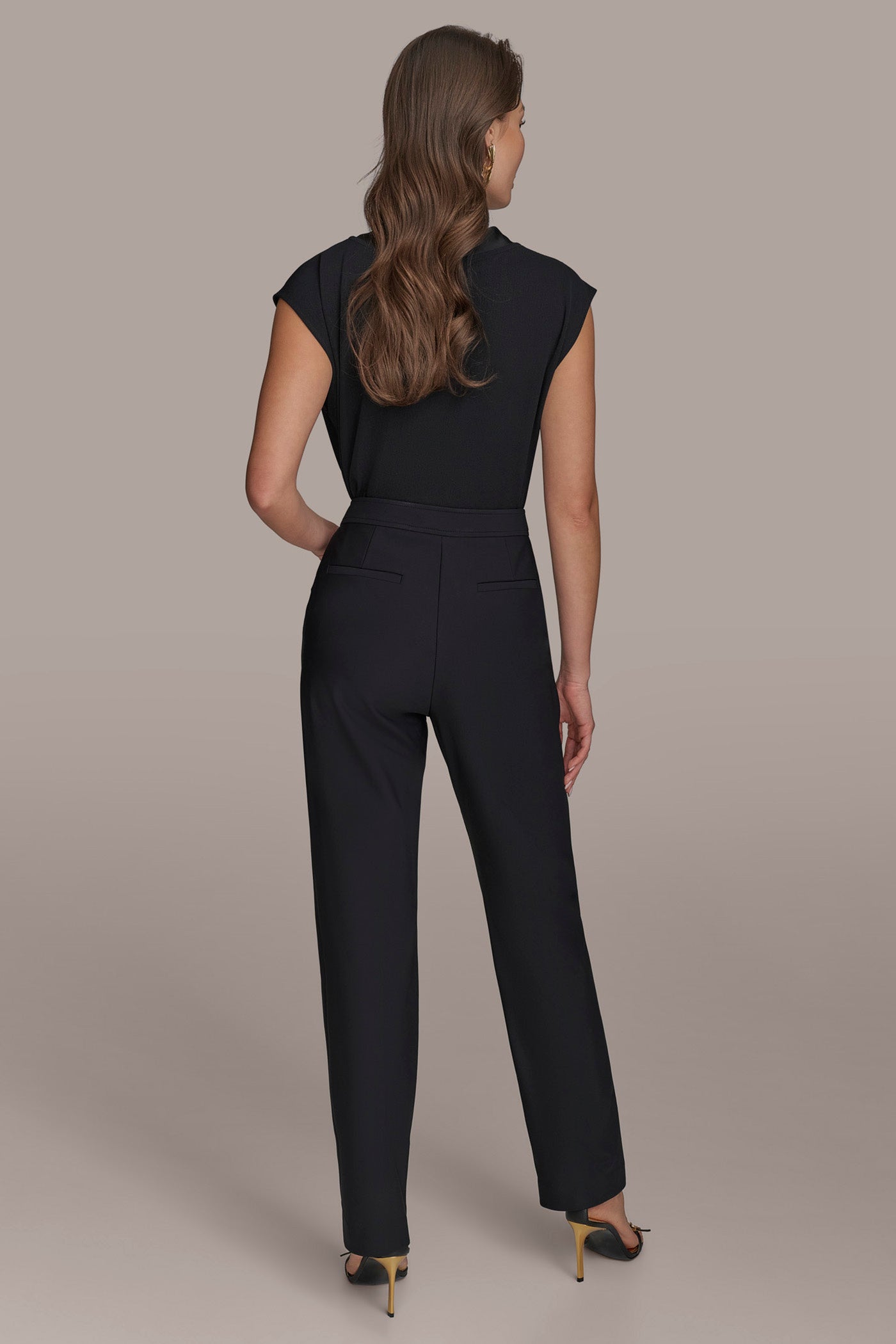 FLAT FRONT STRAIGHT PANT | View 2 | Pants