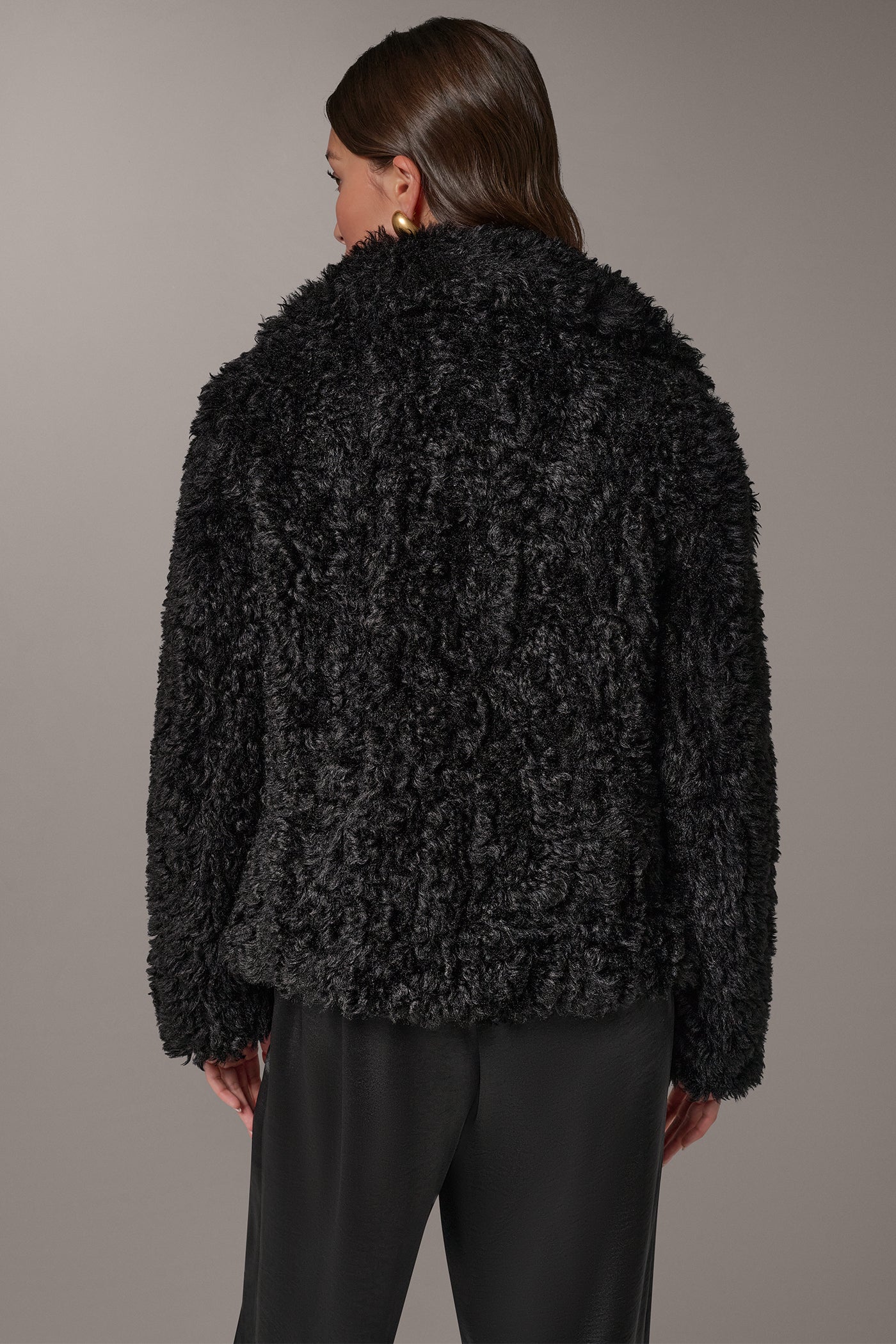 TEDDY FAUX FUR JACKET VIEW 3