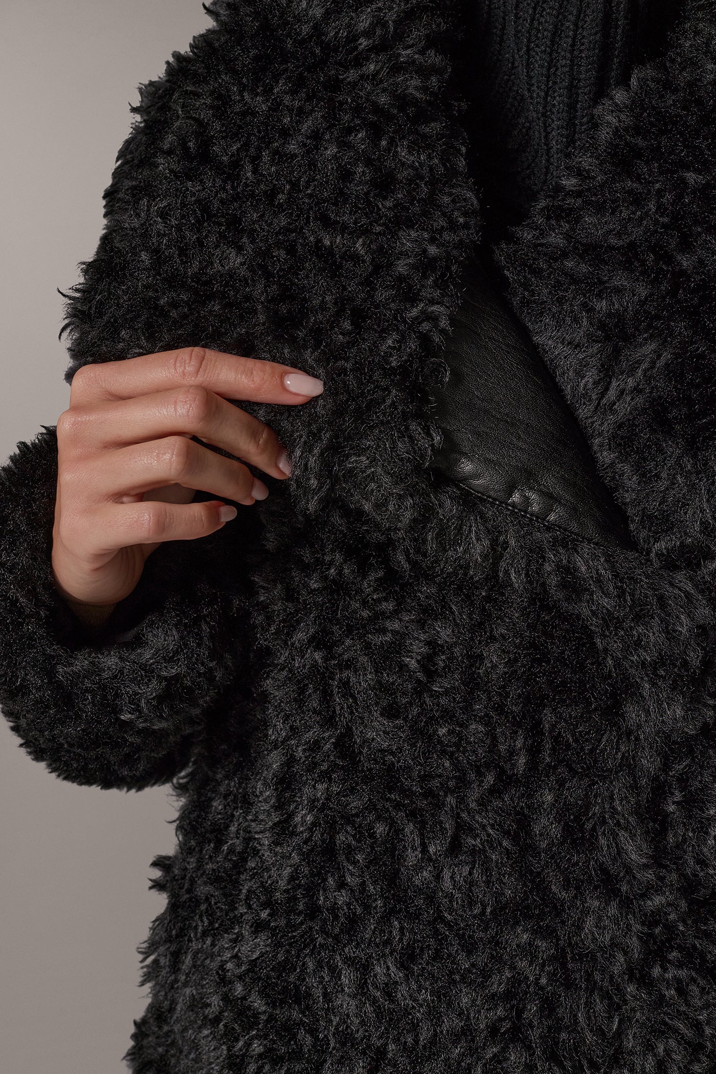 TEDDY FAUX FUR JACKET VIEW 7