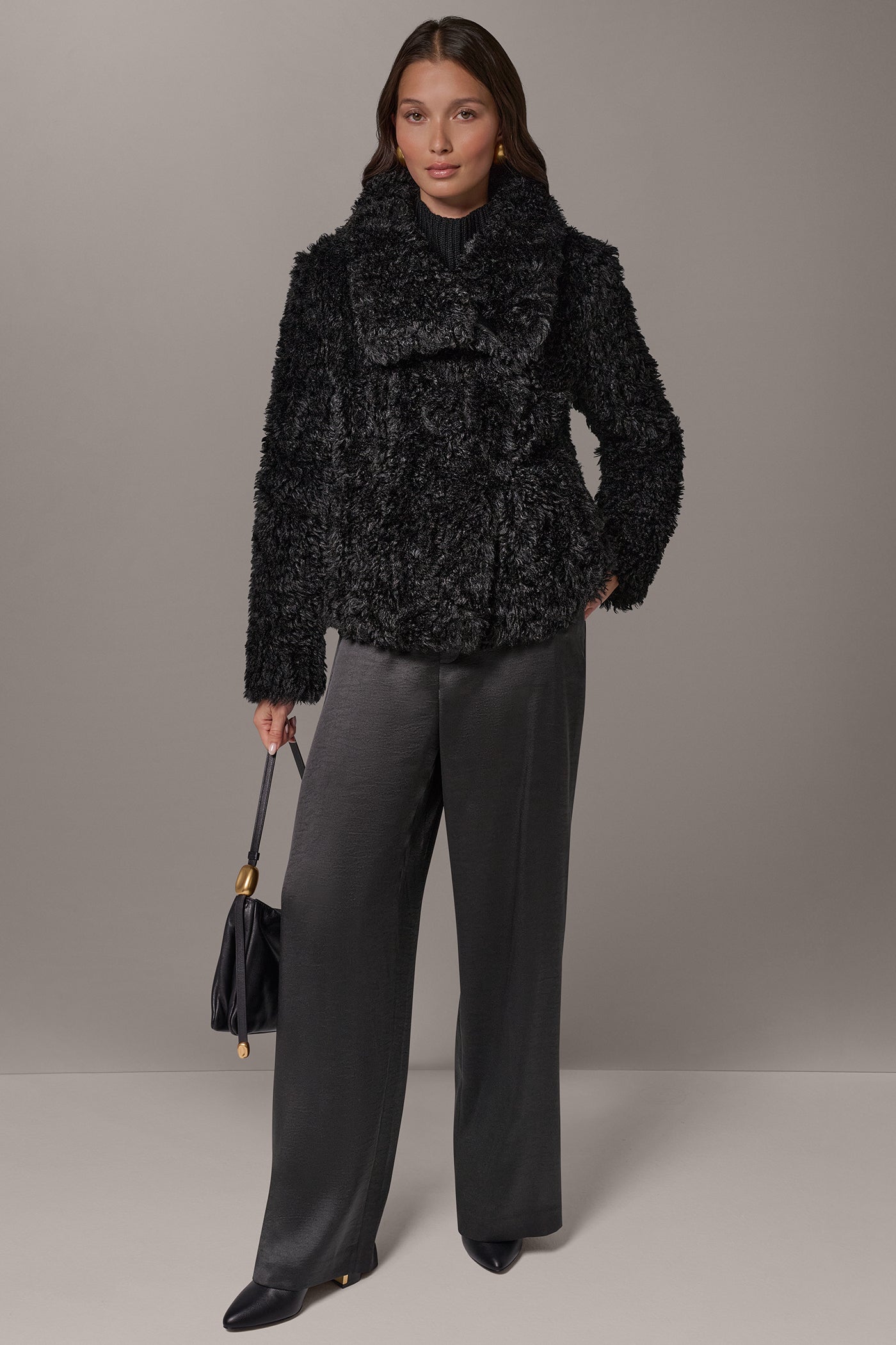 TEDDY FAUX FUR JACKET VIEW 4