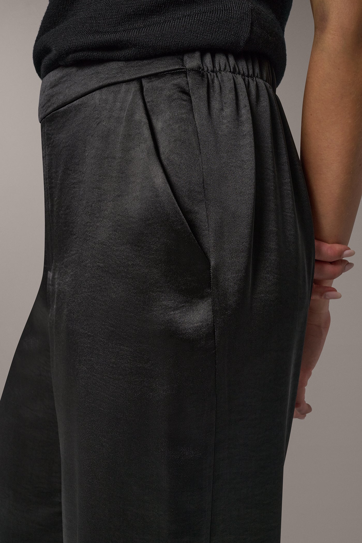 HIGH RISE WIDE LEG PULL-ON PANT VIEW 5