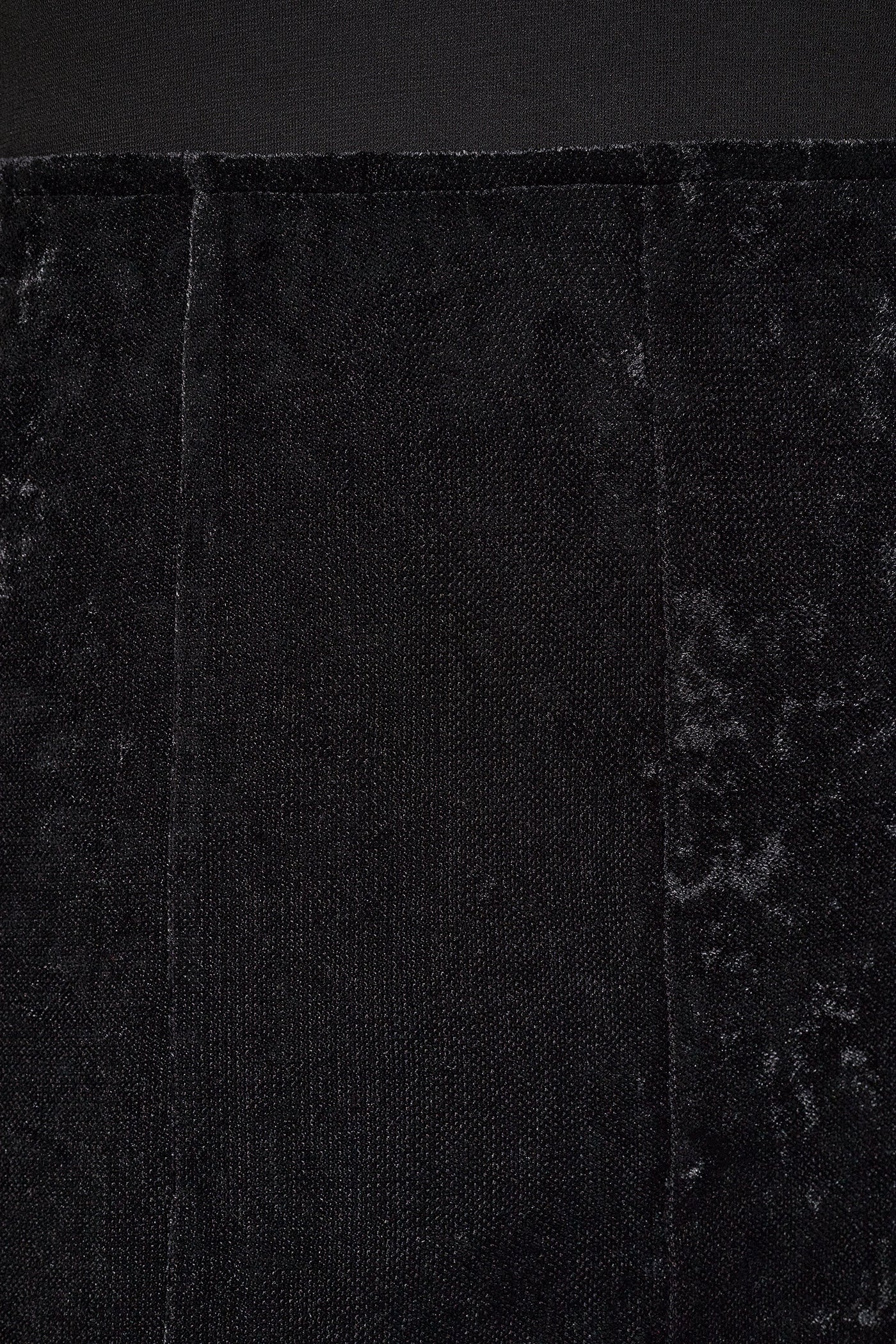 STRETCH VELVET MIDI TRUMPET SKIRT VIEW 11