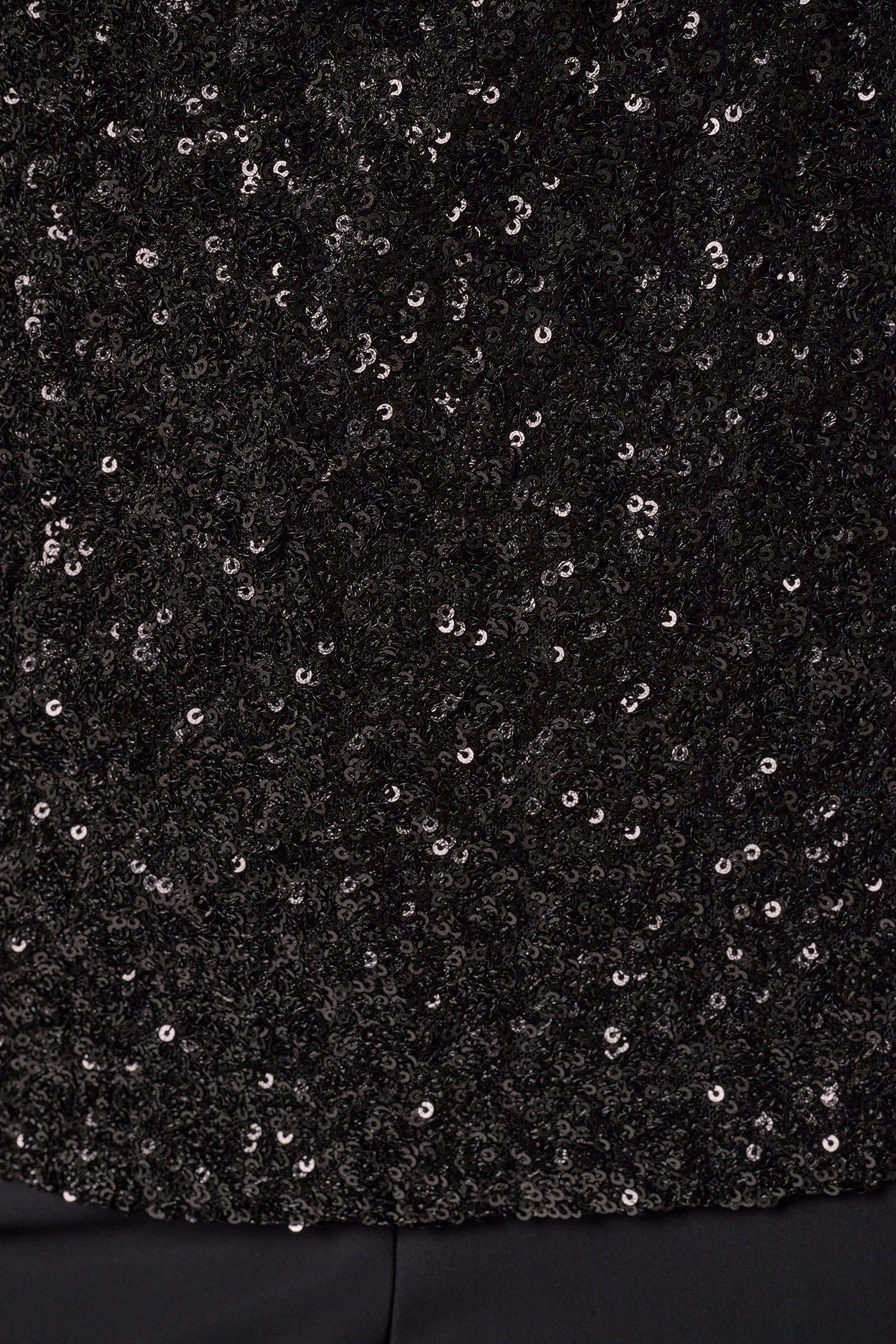 SEQUIN HIGH COWL NECK TOP VIEW 6 | Clothing