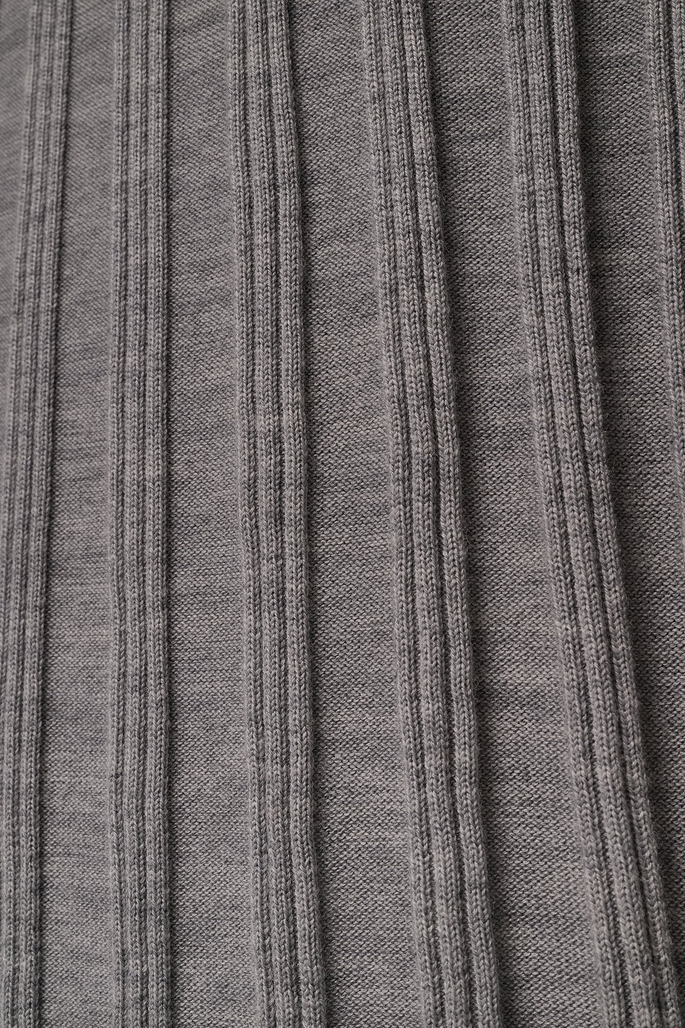 WOOL RIB MIDI SWEATER SKIRT VIEW 5