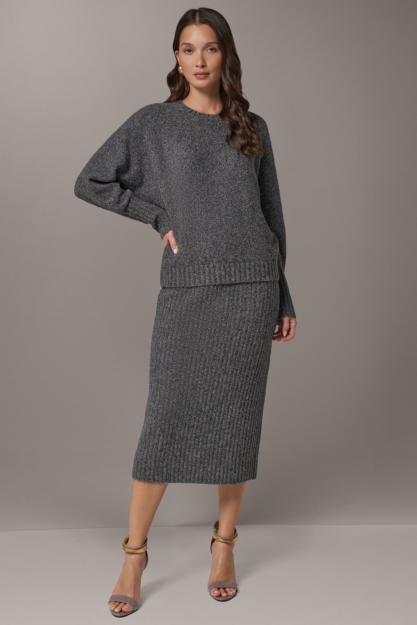 DROP SHOULDER SWEATER VIEW 7