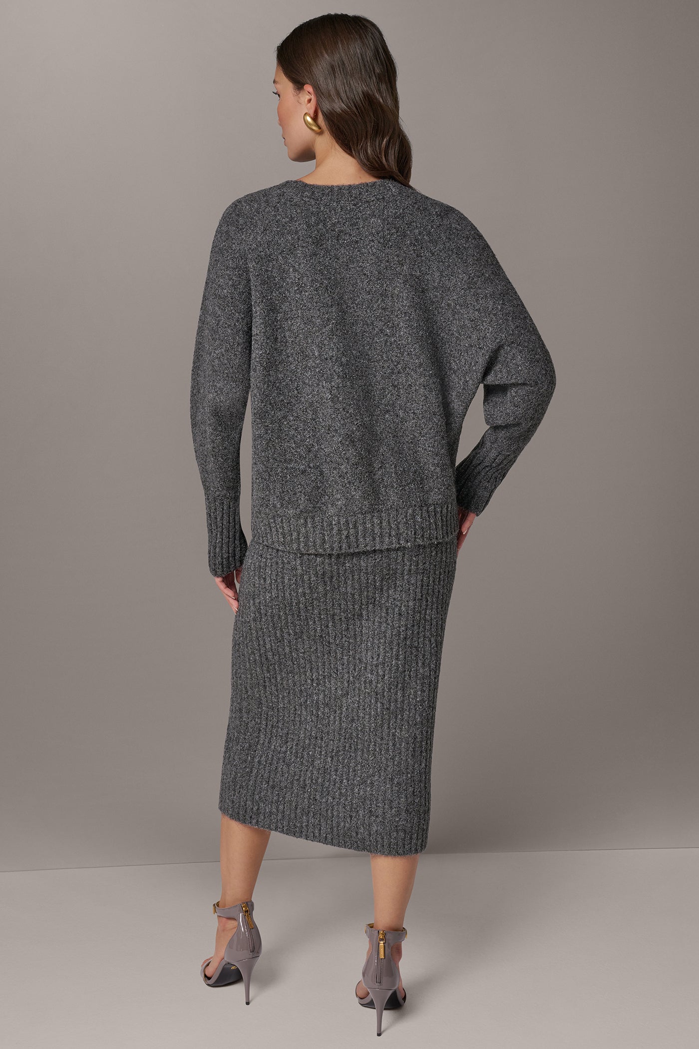 DROP SHOULDER SWEATER VIEW 6