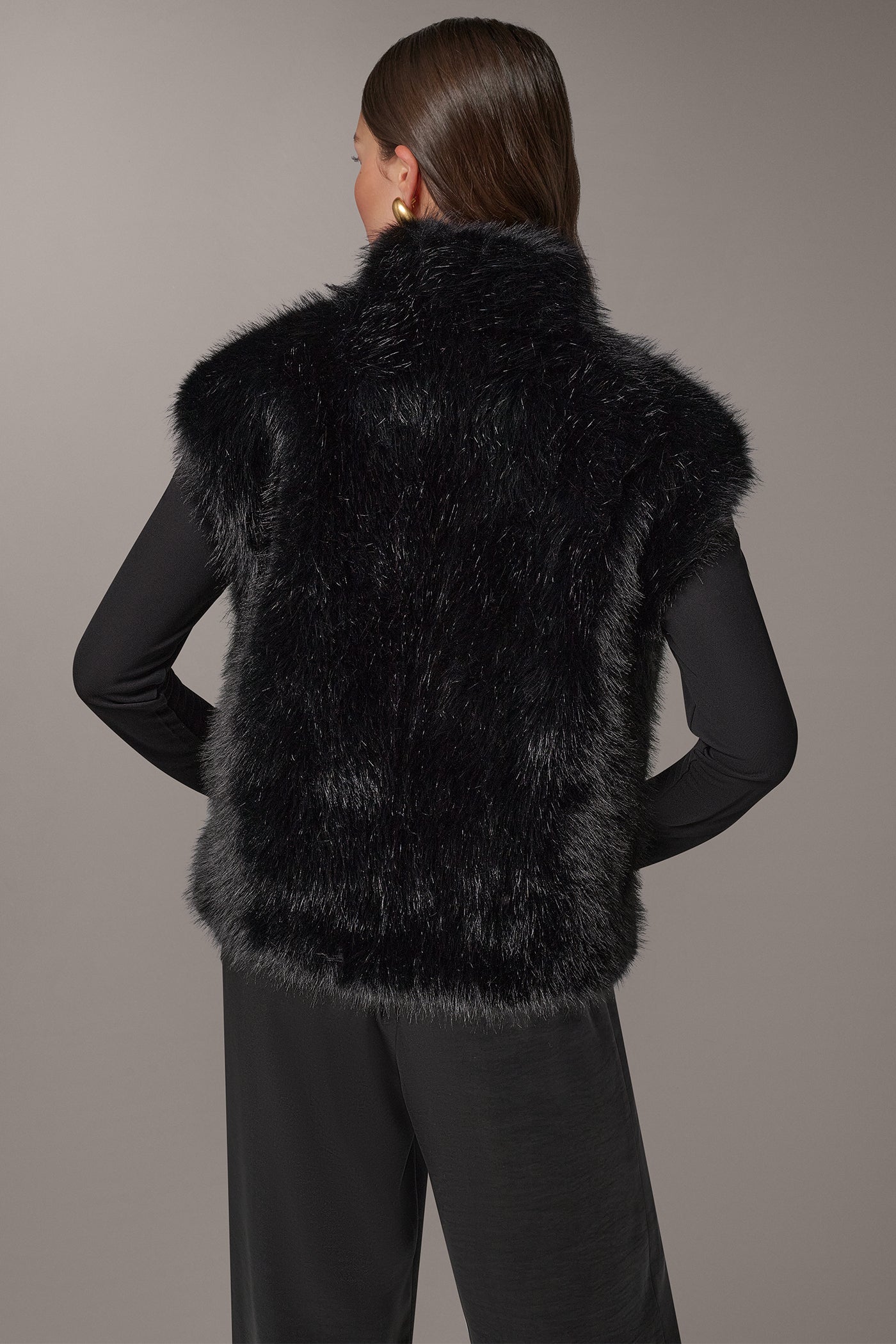 FAUX FUR VEST VIEW 3