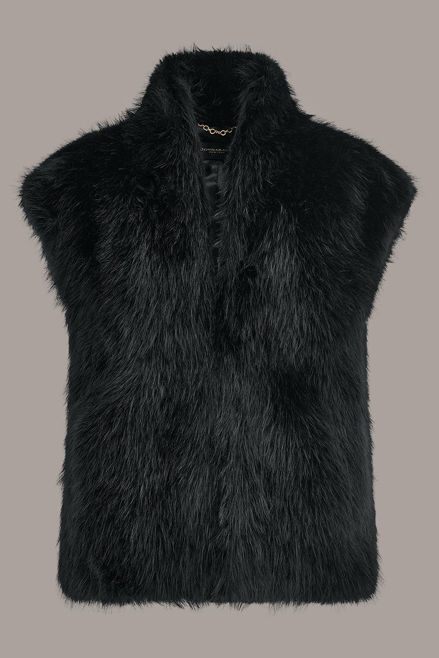 FAUX FUR VEST VIEW 9 | Holiday Collection