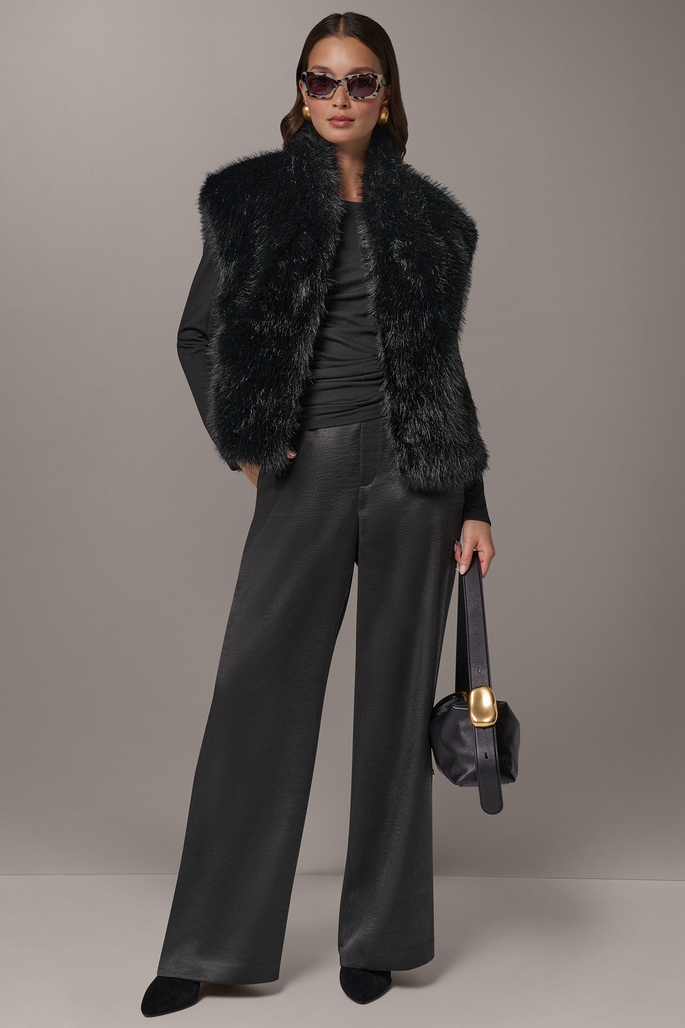 FAUX FUR VEST VIEW 7