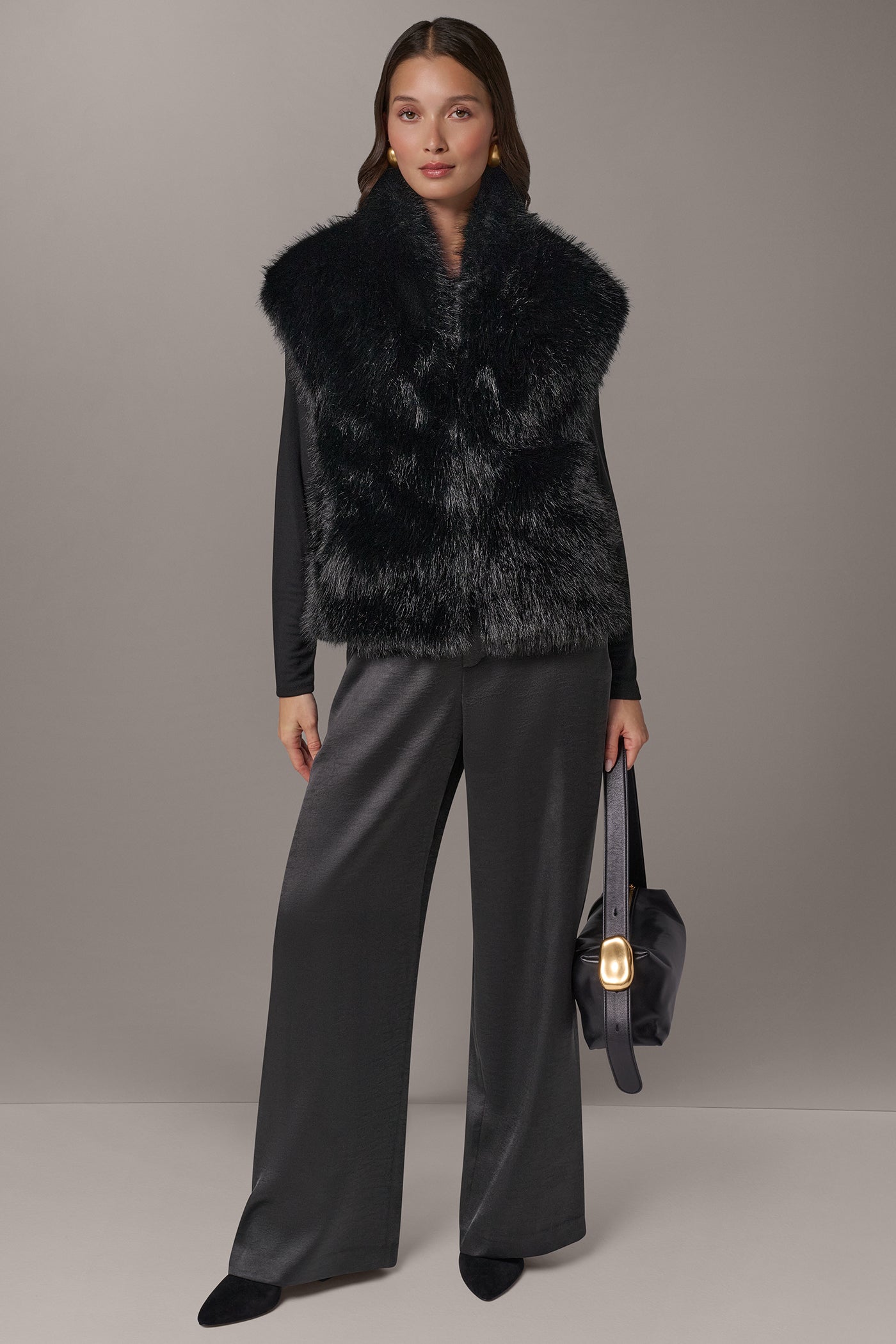 FAUX FUR VEST VIEW 4