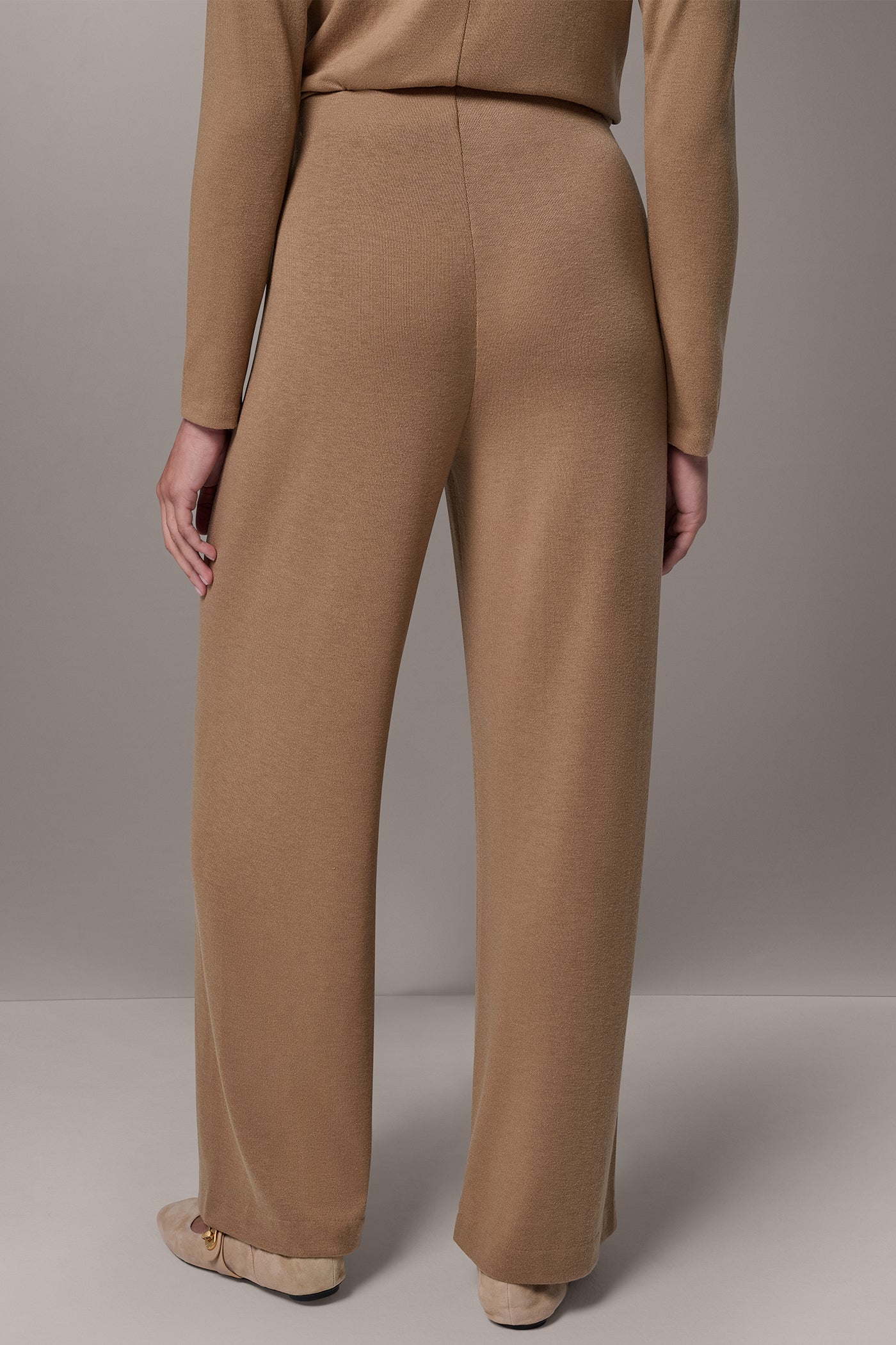 FOUR-WAY STRETCH WIDE-LEG PANT VIEW 3