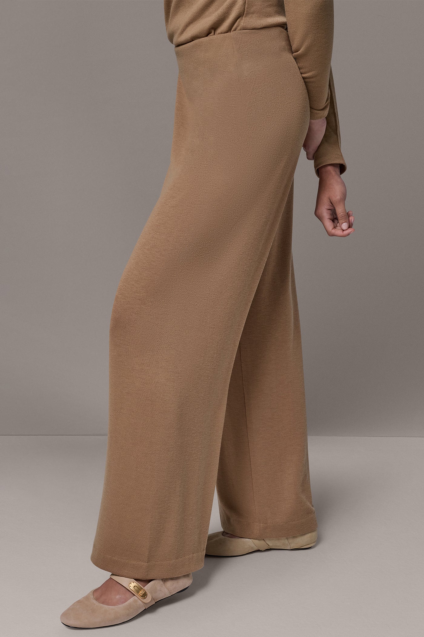 FOUR-WAY STRETCH WIDE-LEG PANT VIEW 2