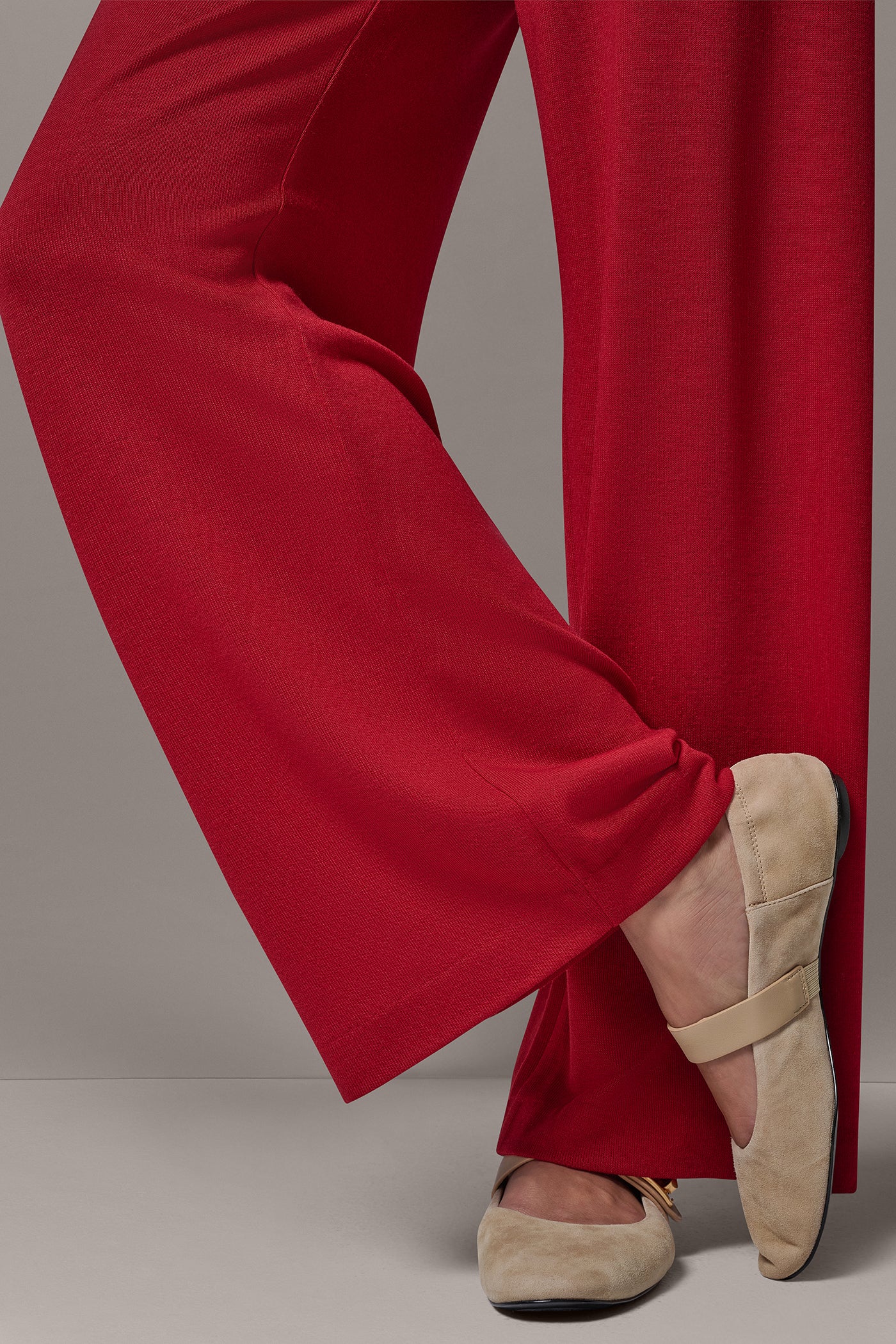 FOUR-WAY STRETCH WIDE-LEG PANT VIEW 4