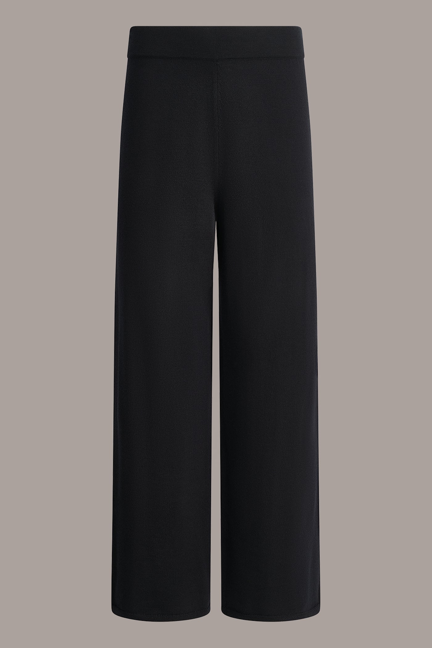WOOL HIGH-RISE RELAXED SWEATER PANT VIEW 6