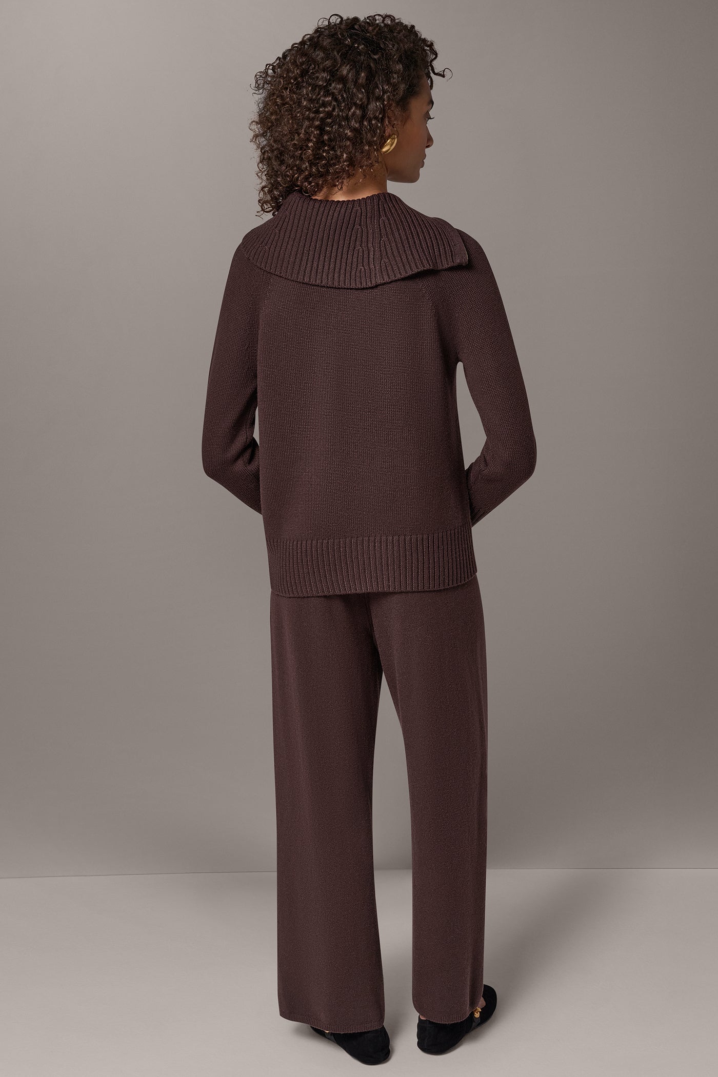ASYMMETRIC HALF-ZIP SWEATER VIEW 9