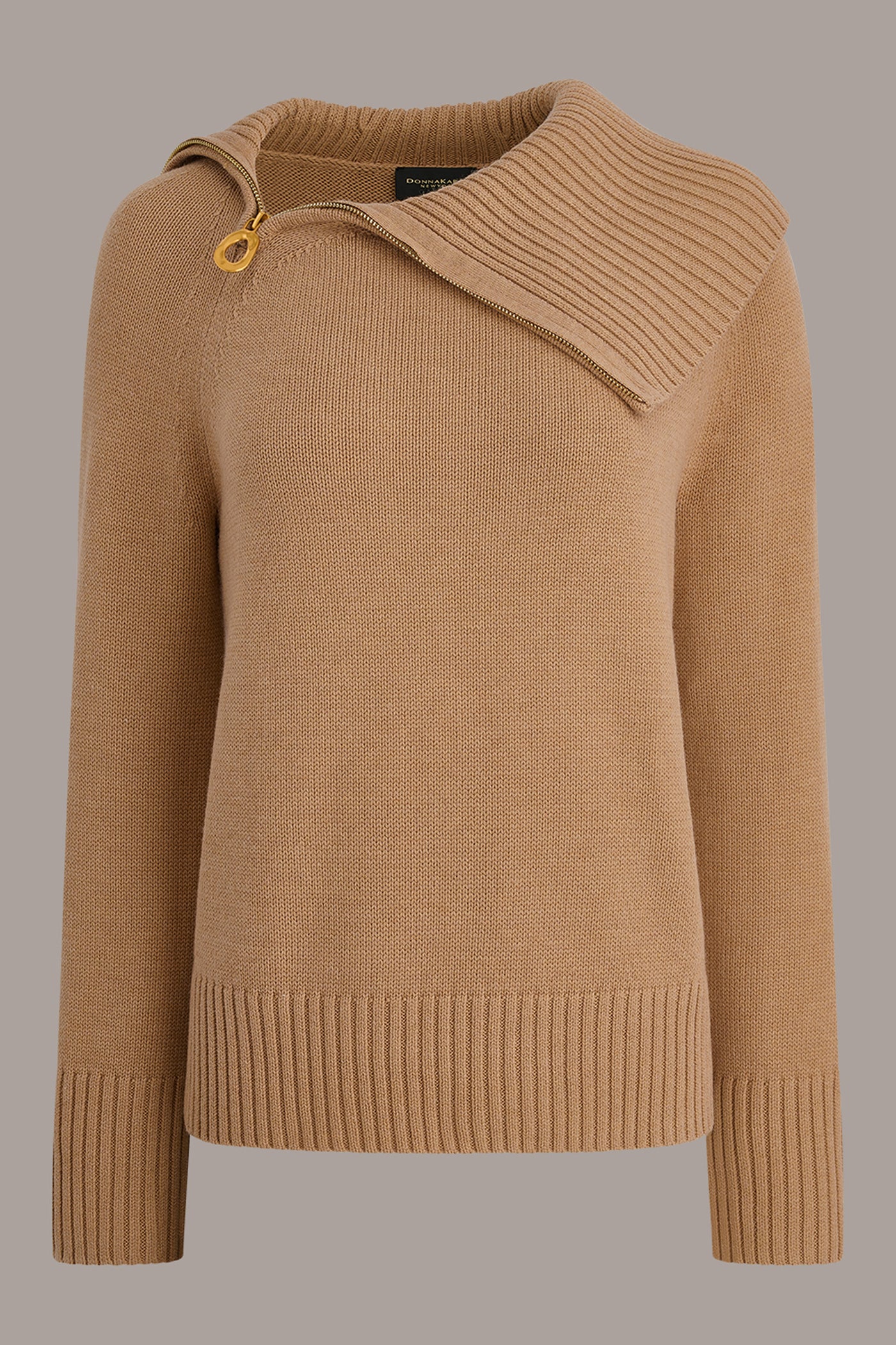 ASYMMETRIC HALF-ZIP SWEATER VIEW 9