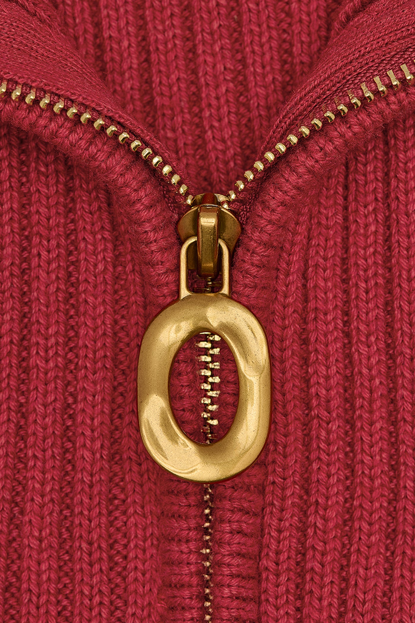 ASYMMETRIC HALF-ZIP SWEATER VIEW 8