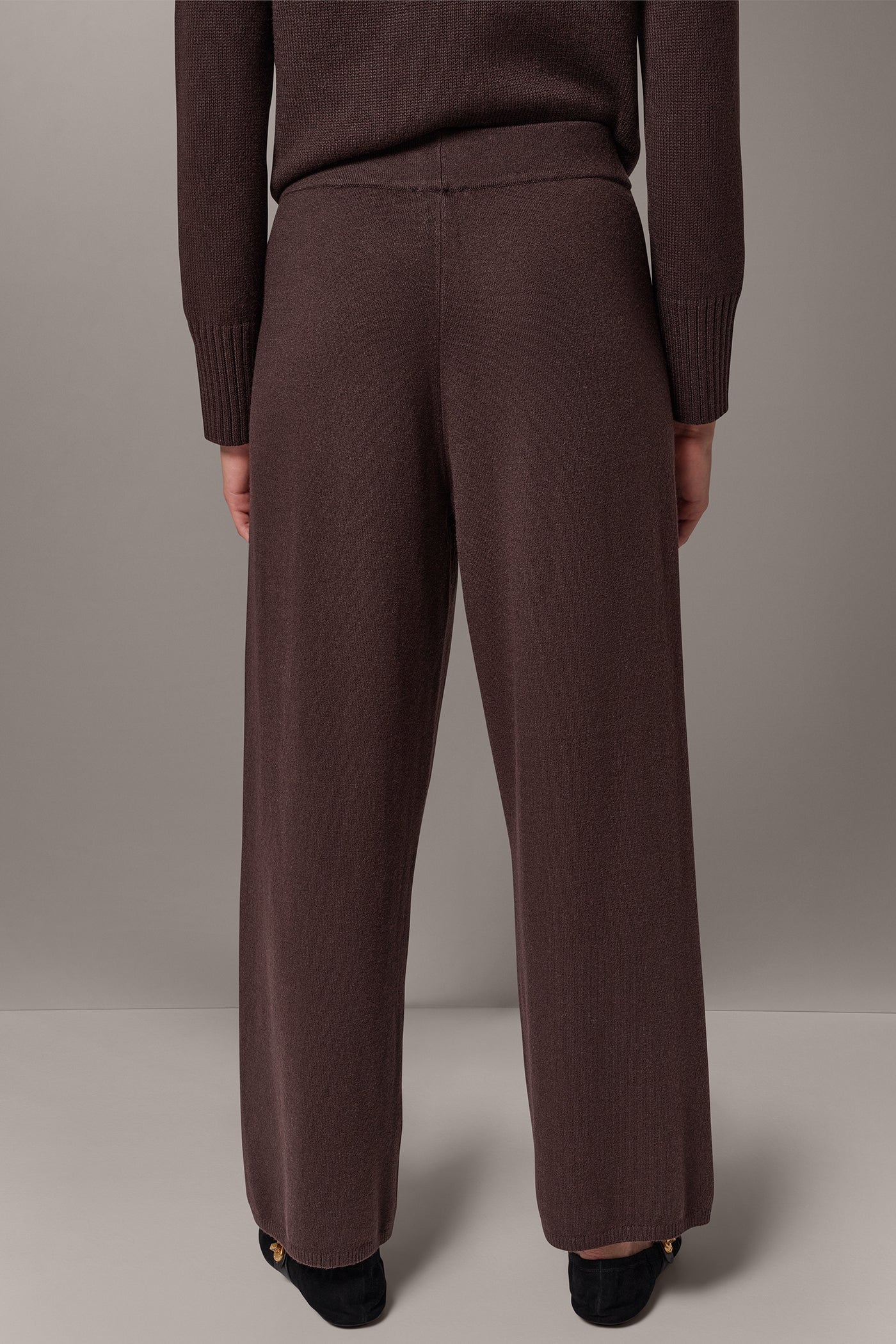 PULL-ON WIDE-LEG SWEATER PANT VIEW 3