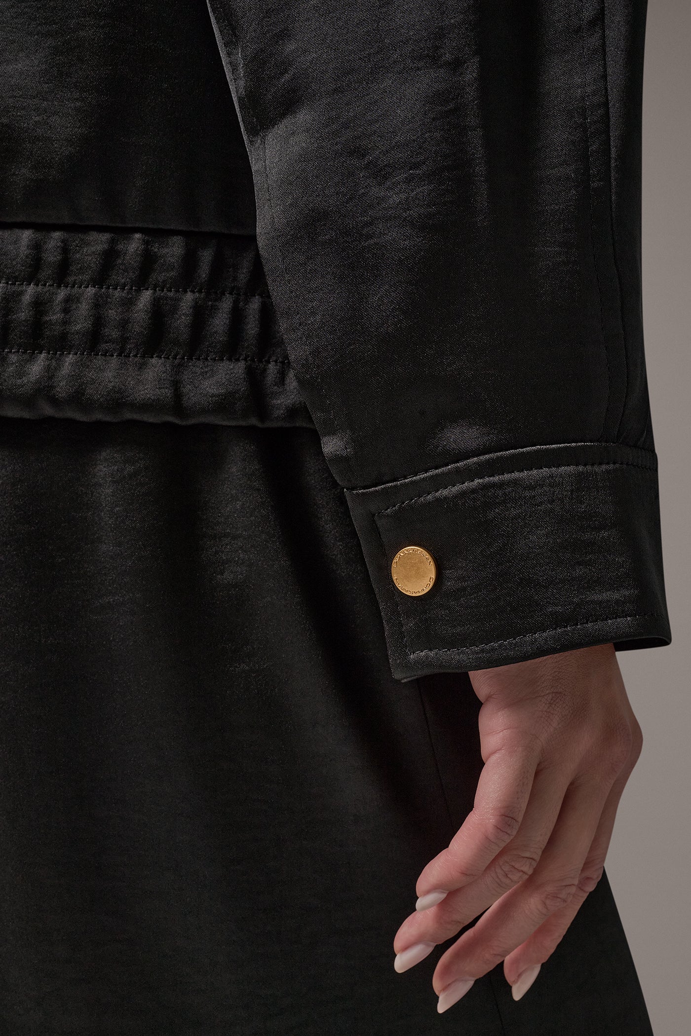 DROP SHOULDER ZIP FRONT JACKET VIEW 6