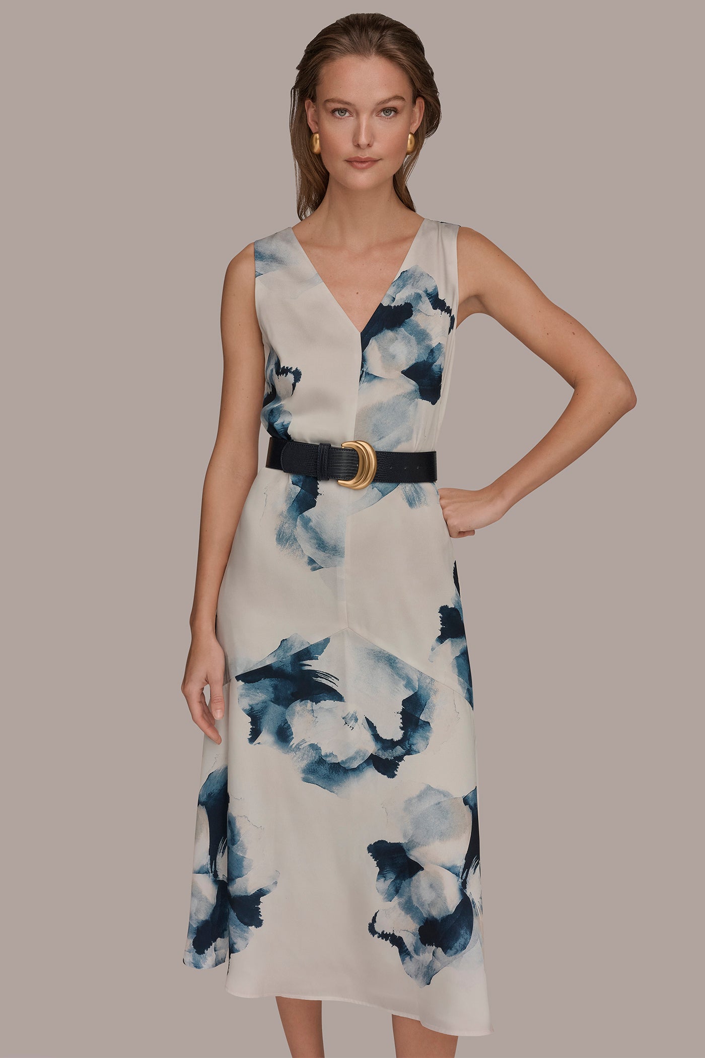 V-NECK FLORAL DRESS VIEW 4 | New Dresses