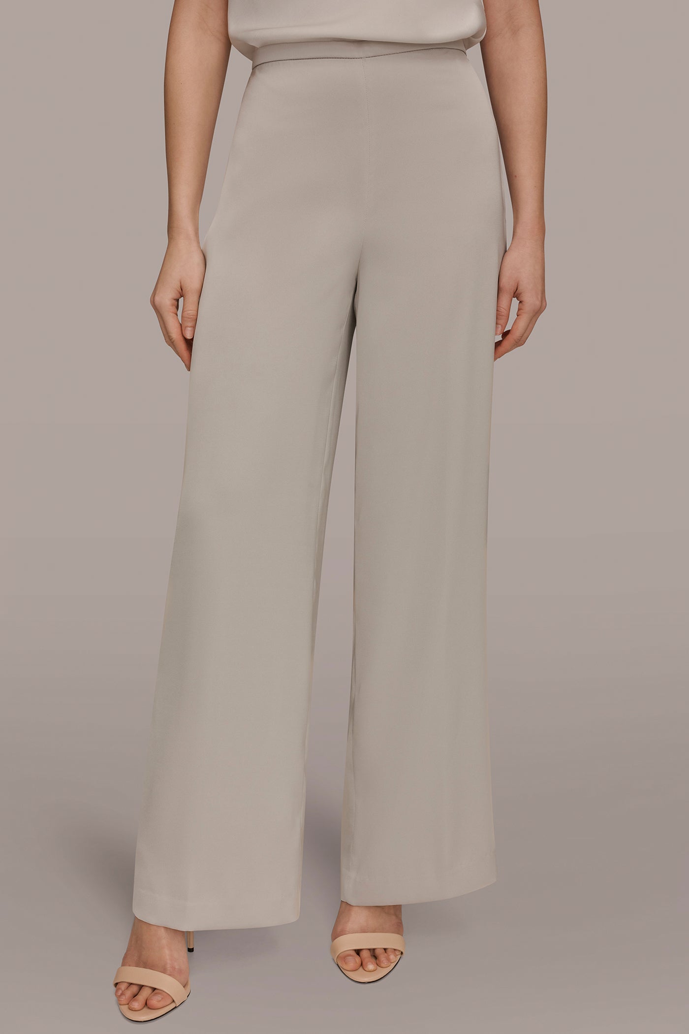 WIDE LEG PULL ON PANT | View 1 | New clothing