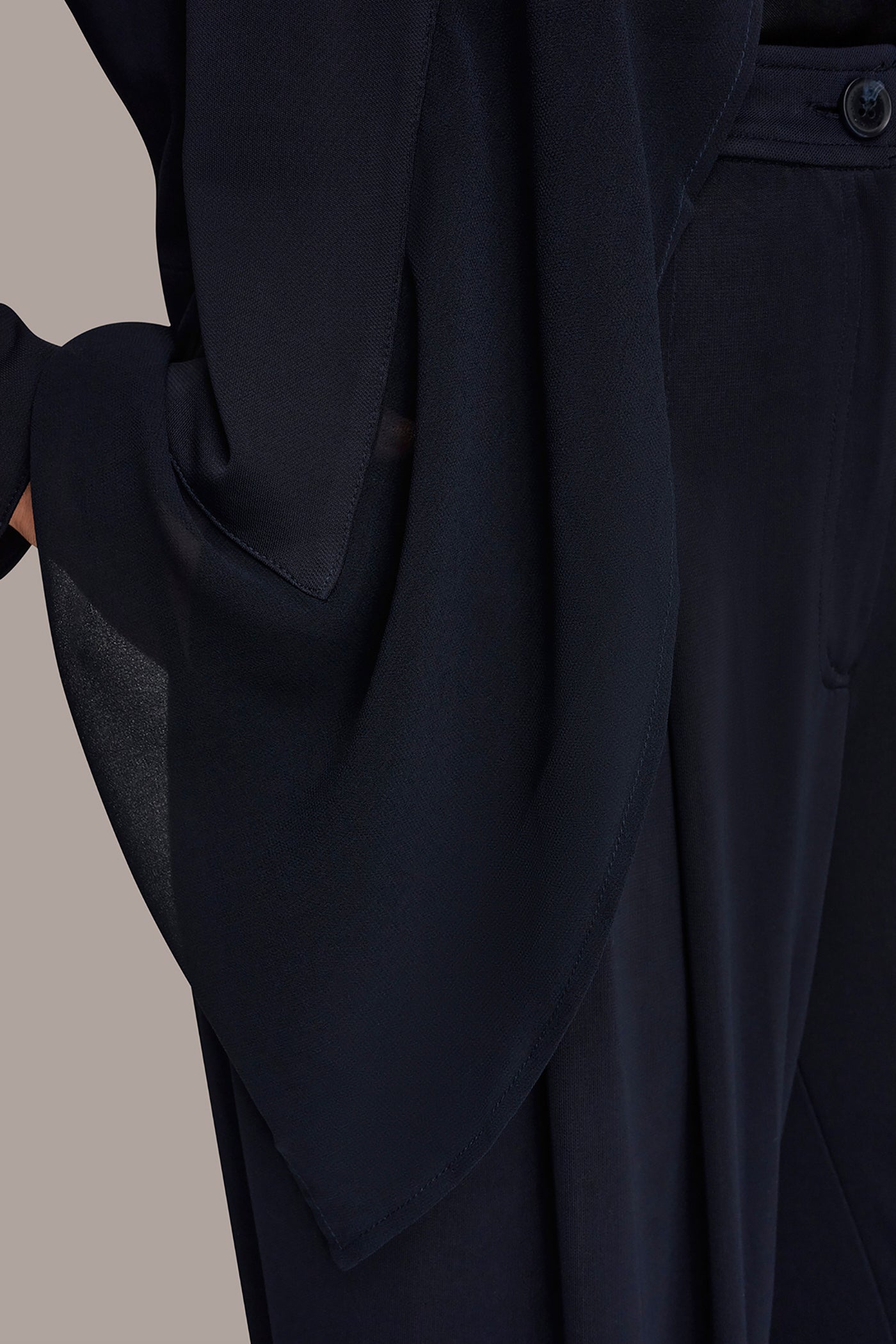 RUFFLE-FRONT JACKET VIEW 5 | New clothing