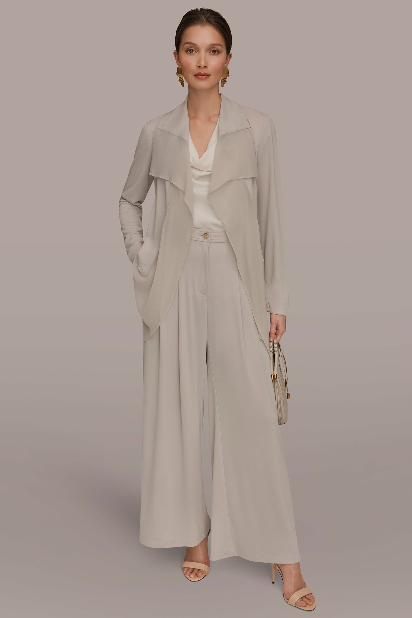 RUFFLE-FRONT JACKET VIEW 6