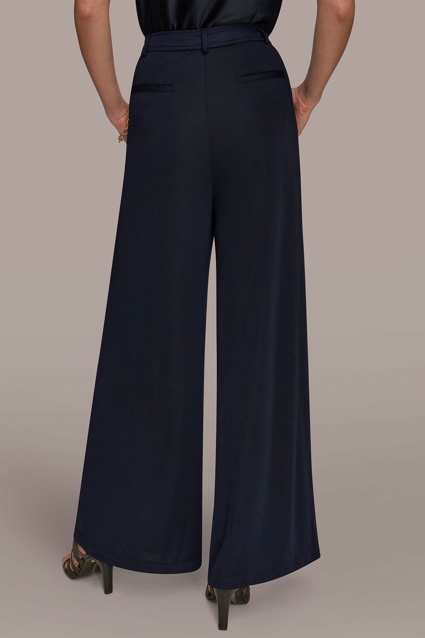 PLEATED KNIT PANT | View 2 | Suits and Separates