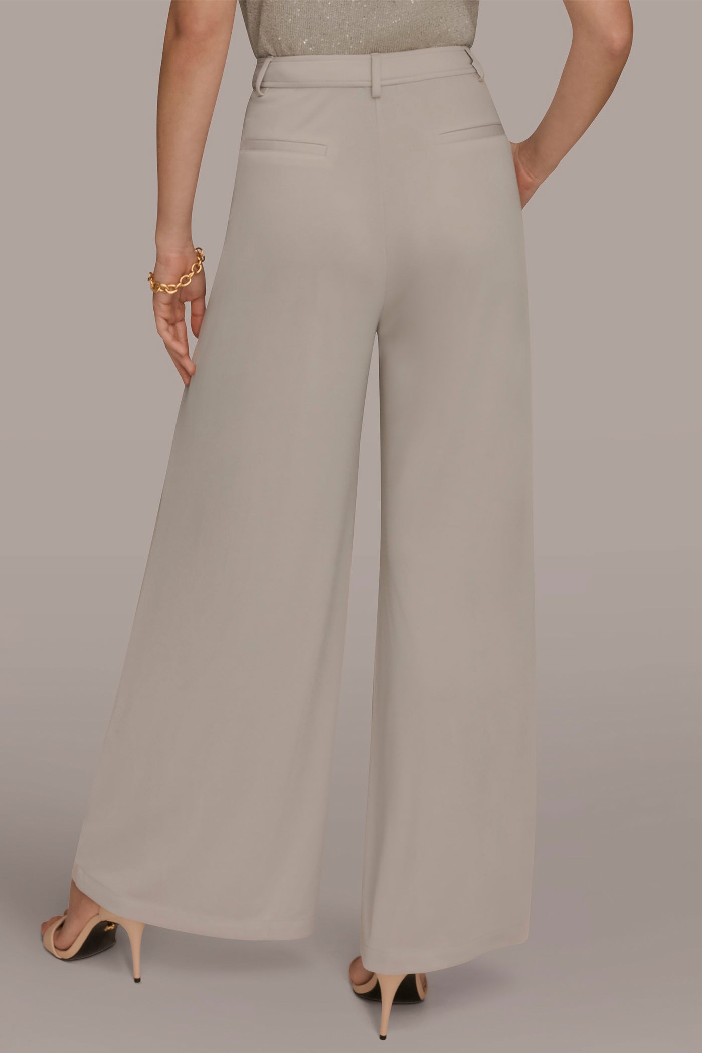 PLEATED KNIT PANT | View 2 | Suits and Separates