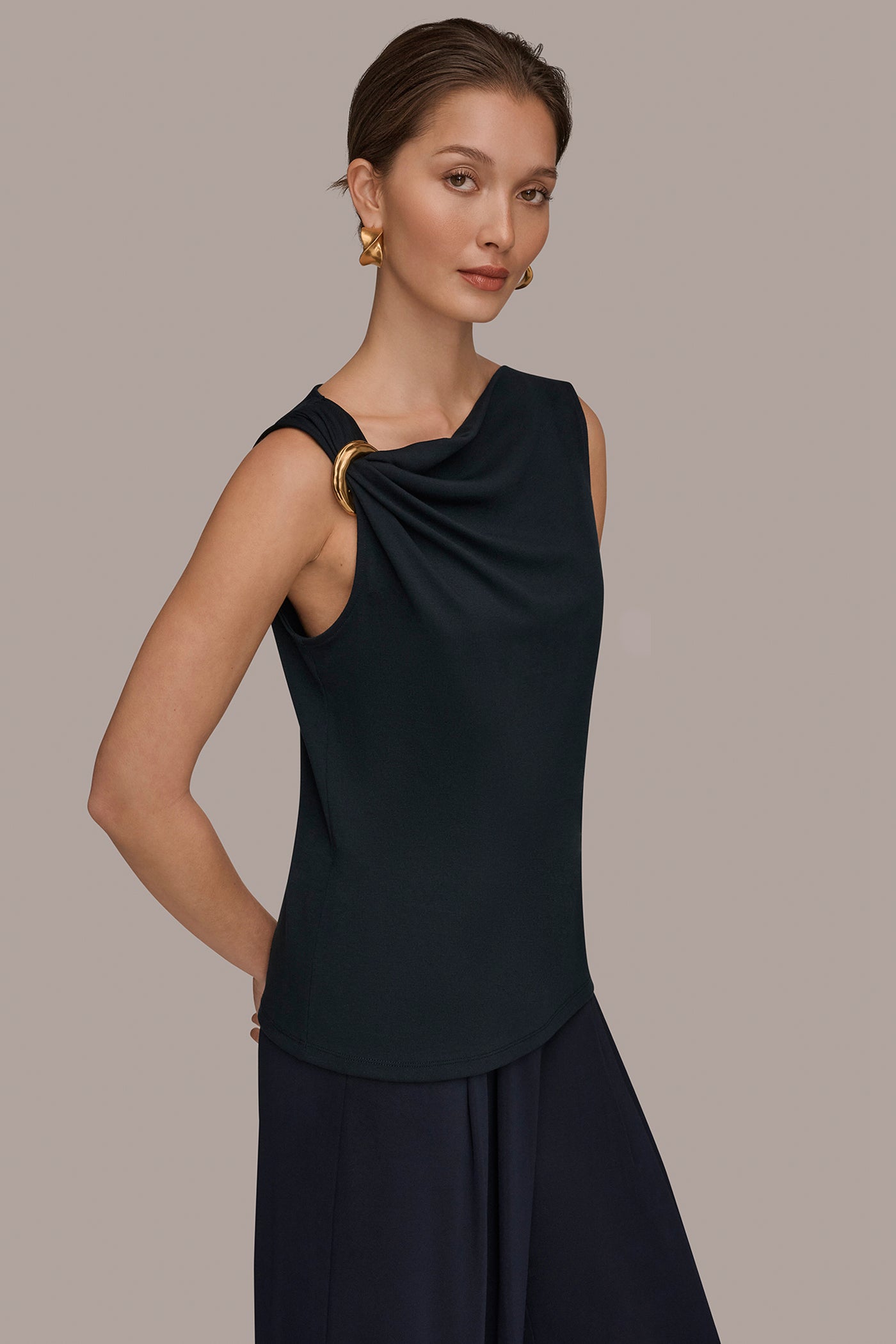 ASYMMETRIC BLOUSE VIEW 3 | Suits and Separates