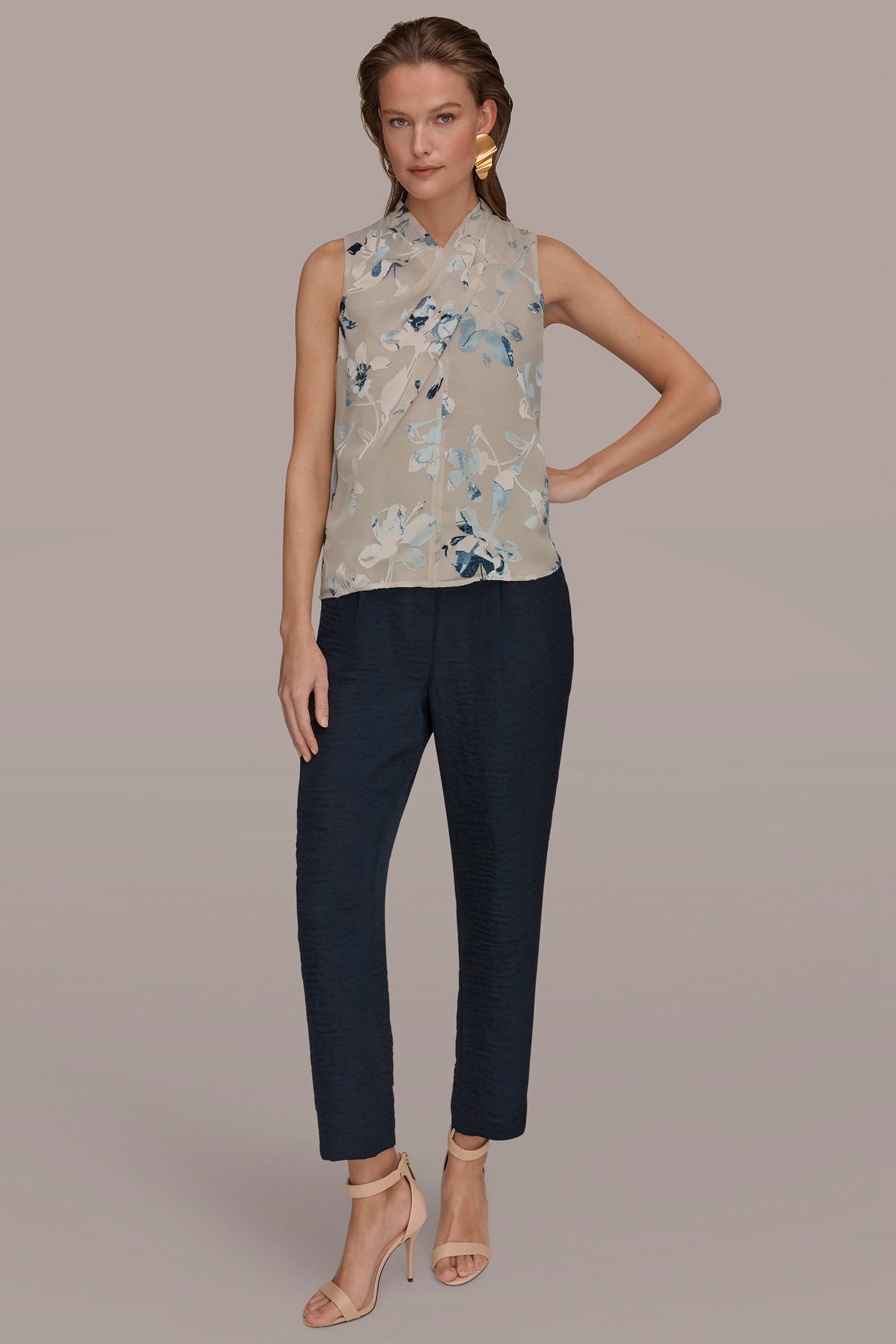 FLORAL CRISSCROSS TOP VIEW 6 | New clothing