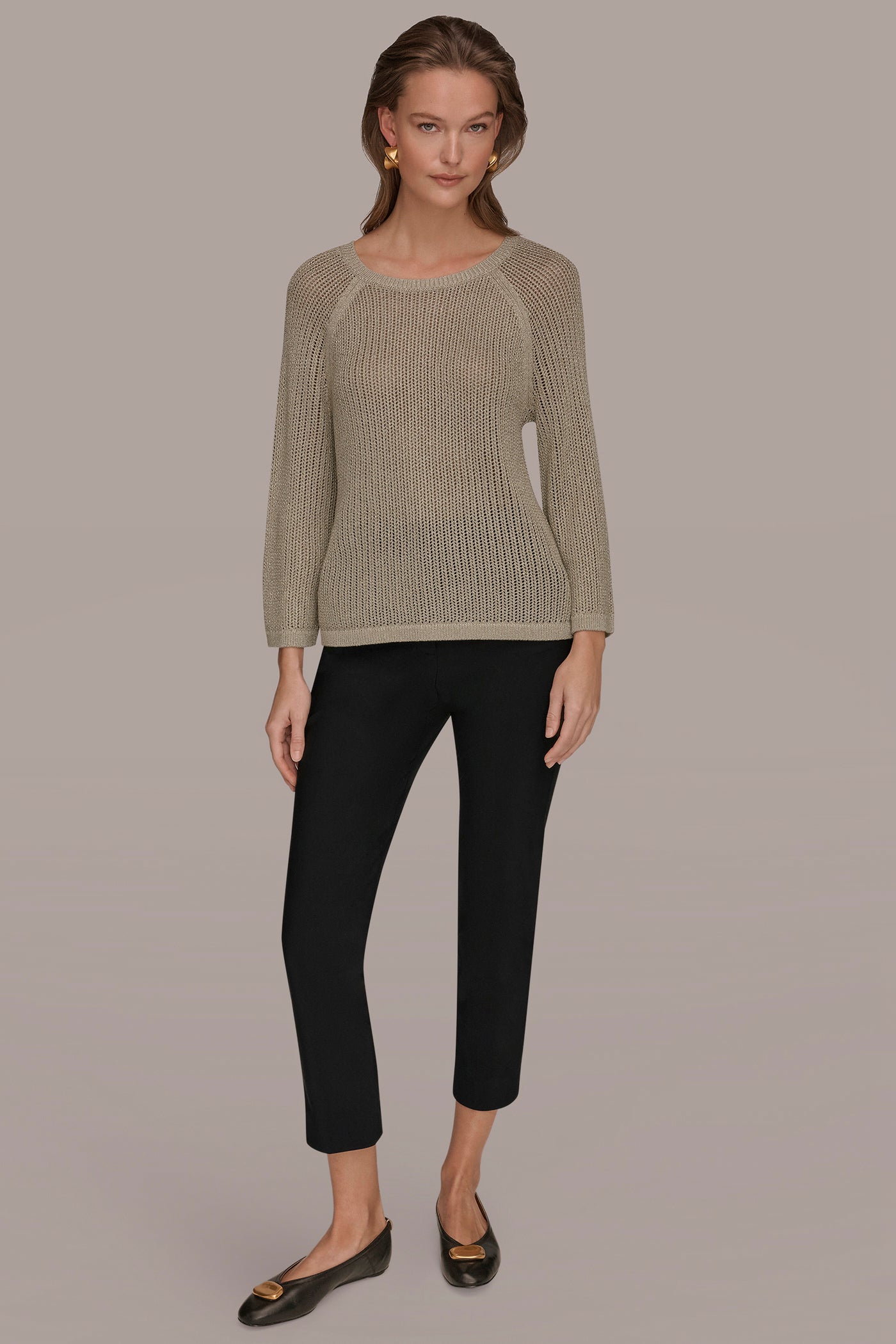 BOAT NECK DOLMAN SWEATER VIEW 6