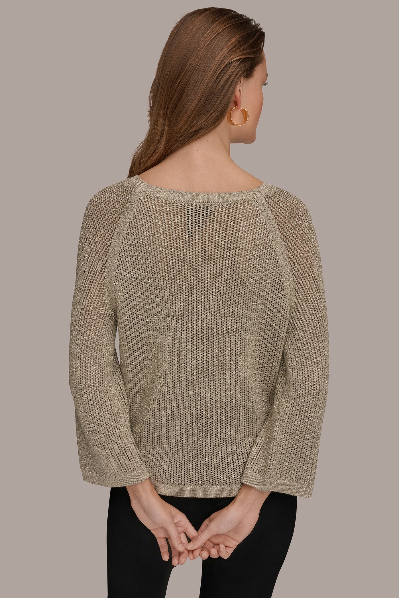 BOAT NECK DOLMAN SWEATER | View 2 | Products